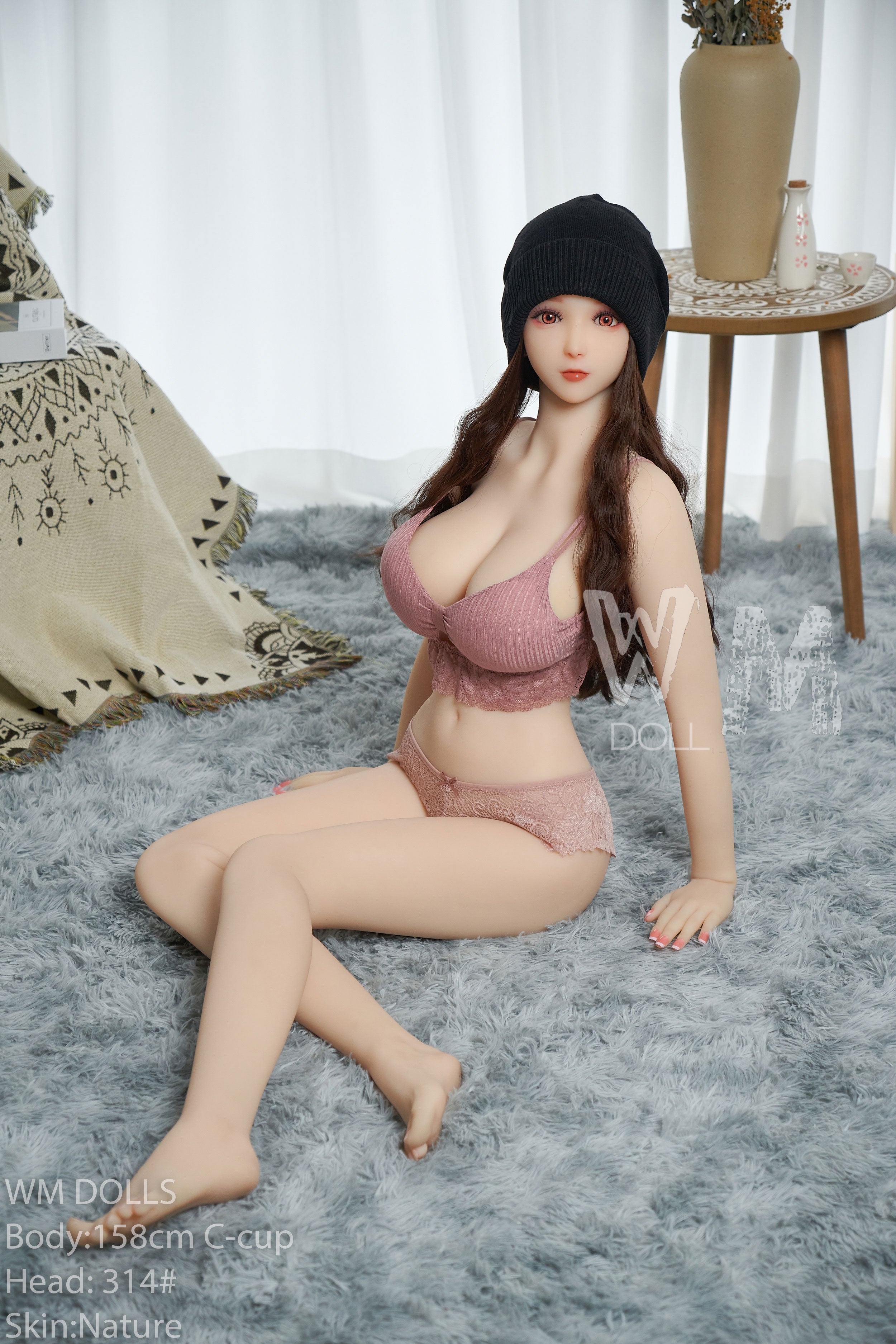 158 cm/5 Fuß 2 D-Körbchen S-TPE Sexpuppe – Salome