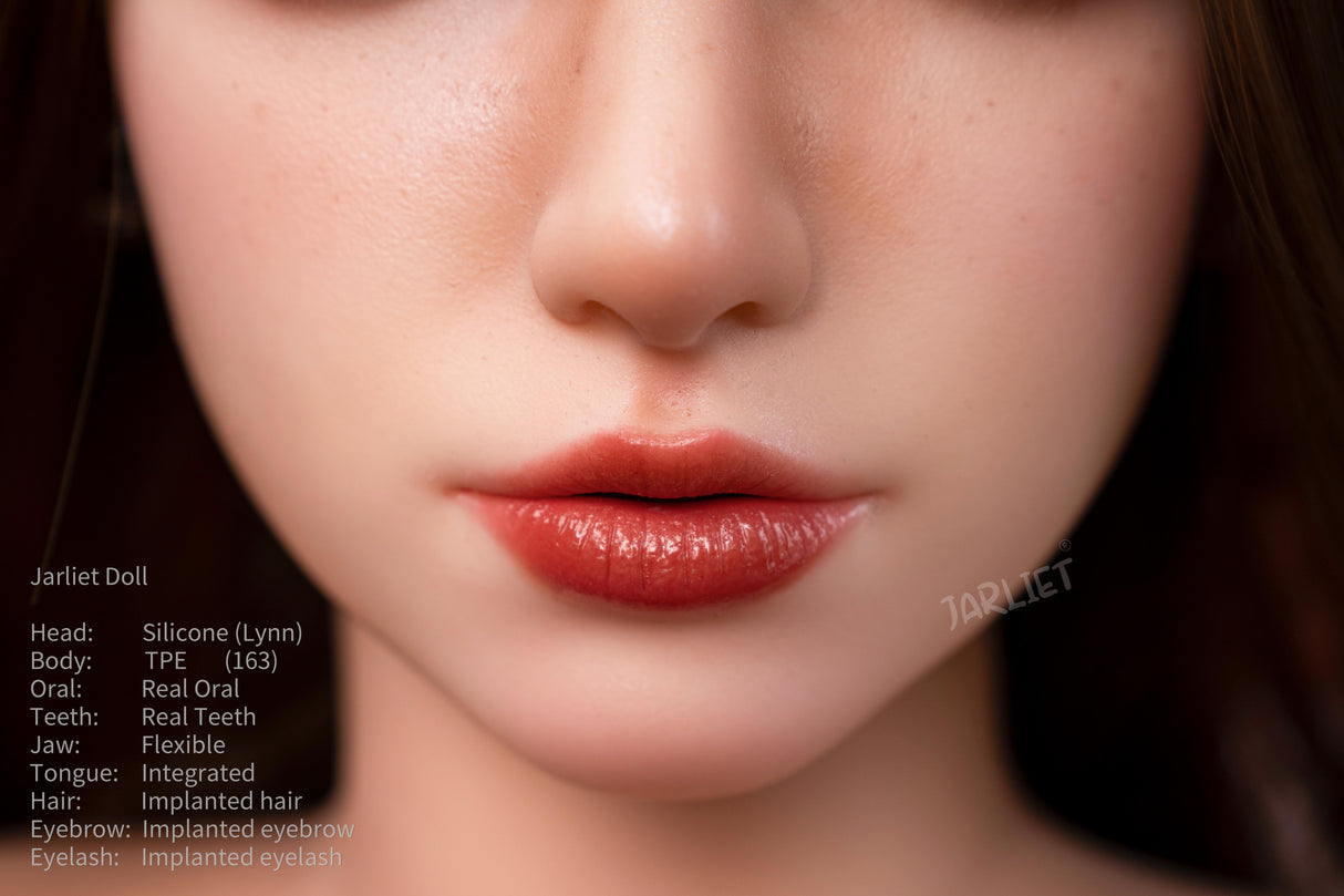 163cm/5ft3 E-cup Silicone Head TPE Body Sex Doll – Kallie