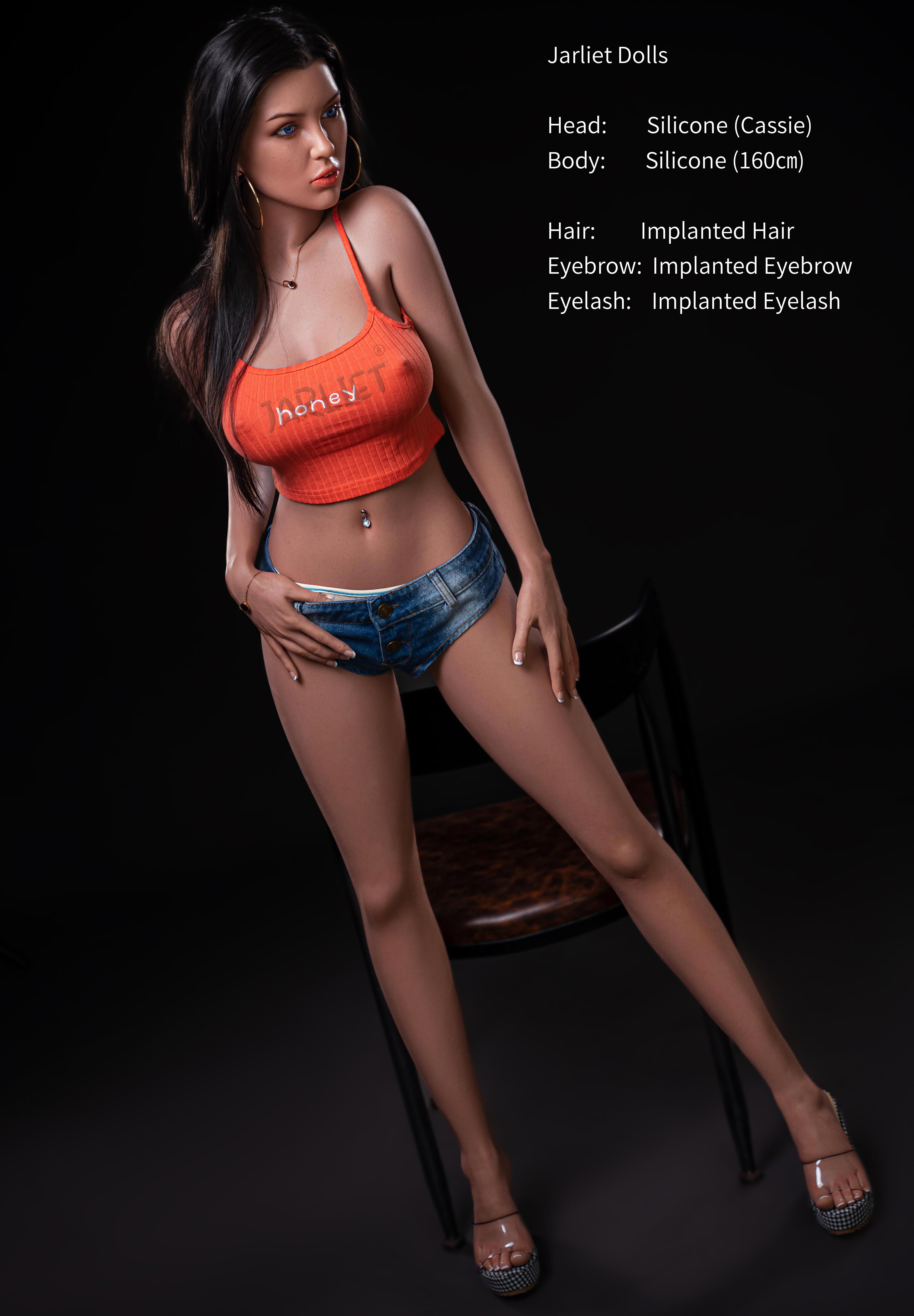 160cm/5ft3 F-cup Silicone Sex Doll – Kissy