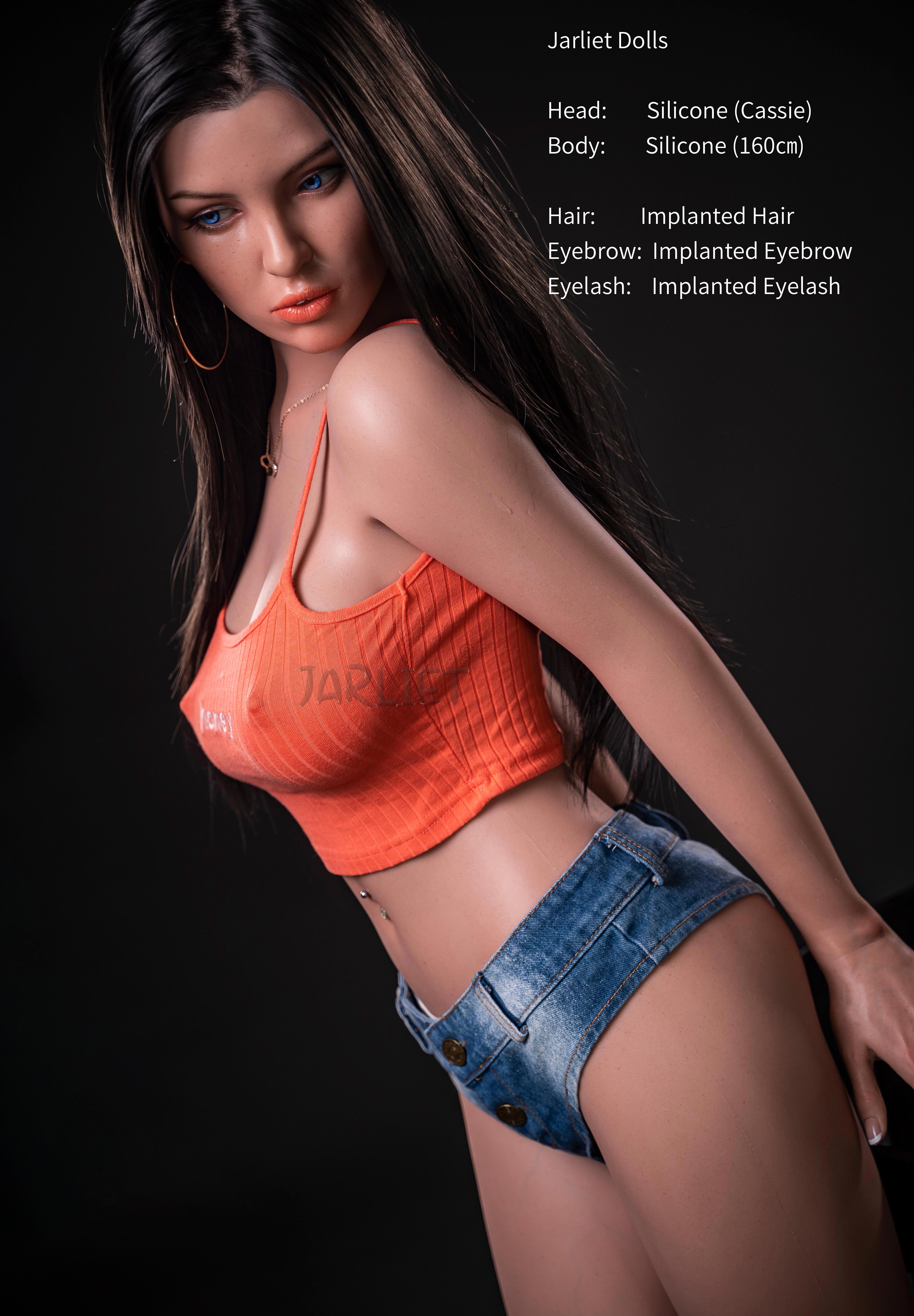 160cm/5ft3 F-cup Silicone Sex Doll – Kissy
