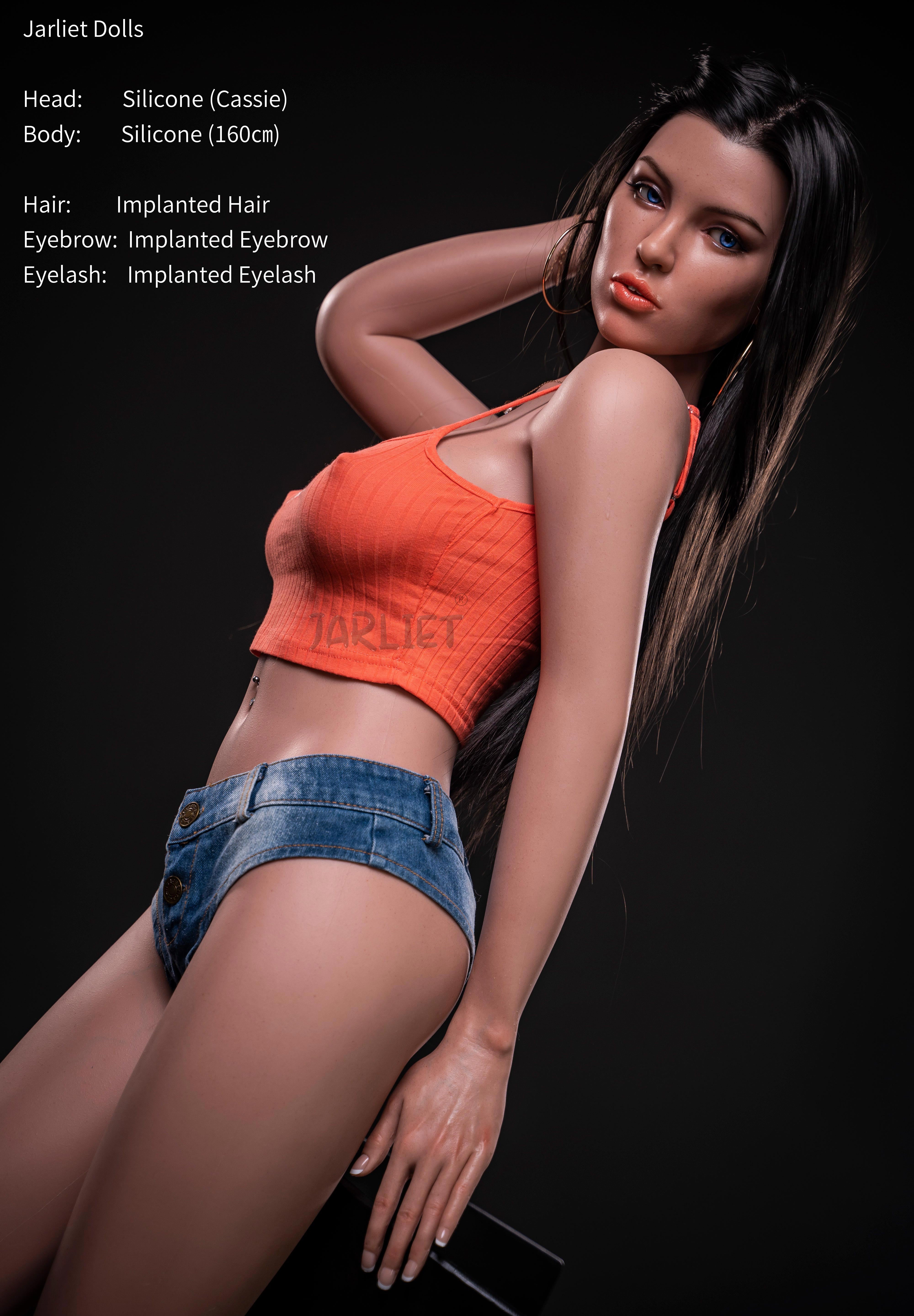 160cm/5ft3 F-cup Silicone Sex Doll – Kissy