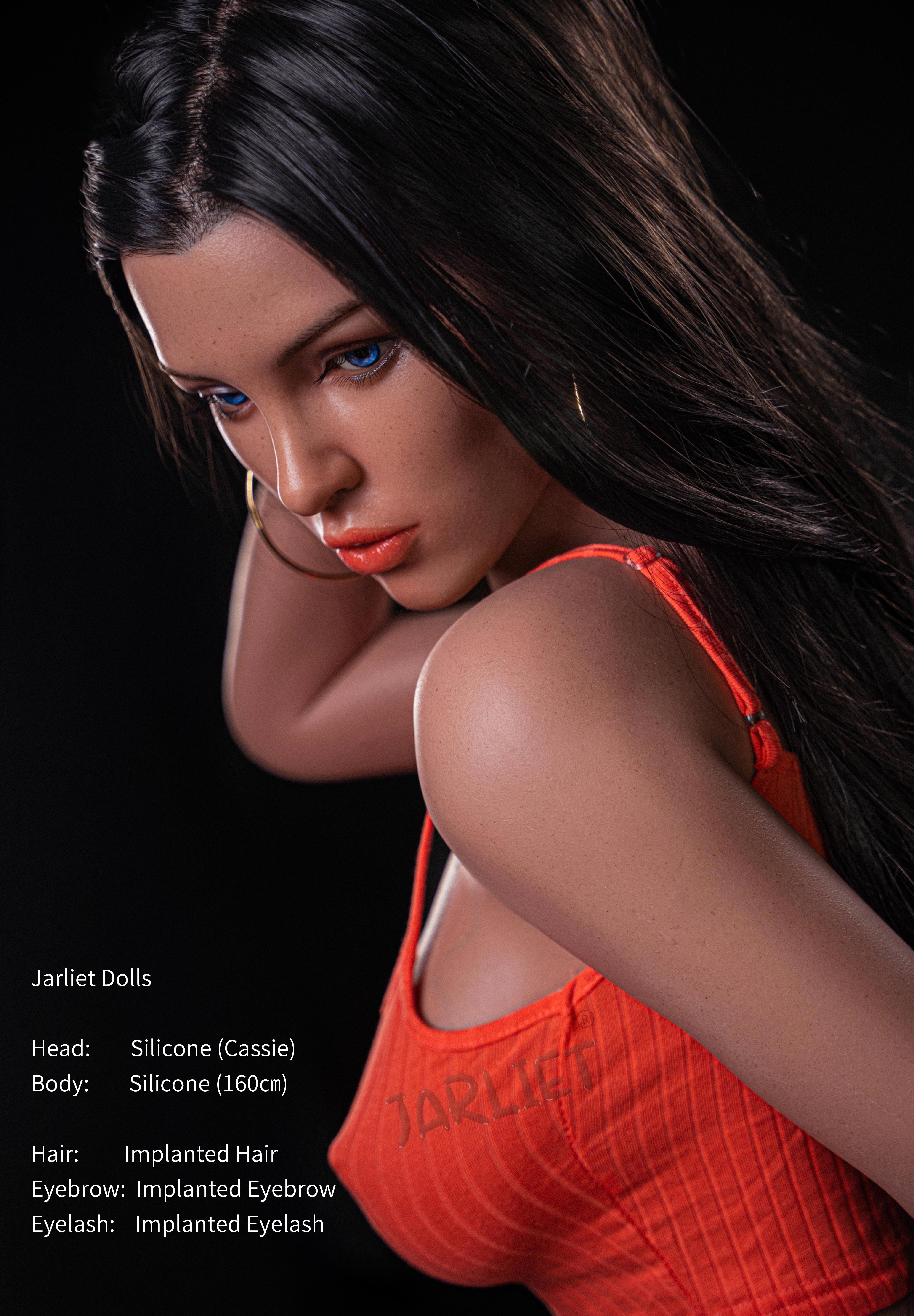 160cm/5ft3 F-cup Silicone Sex Doll – Kissy