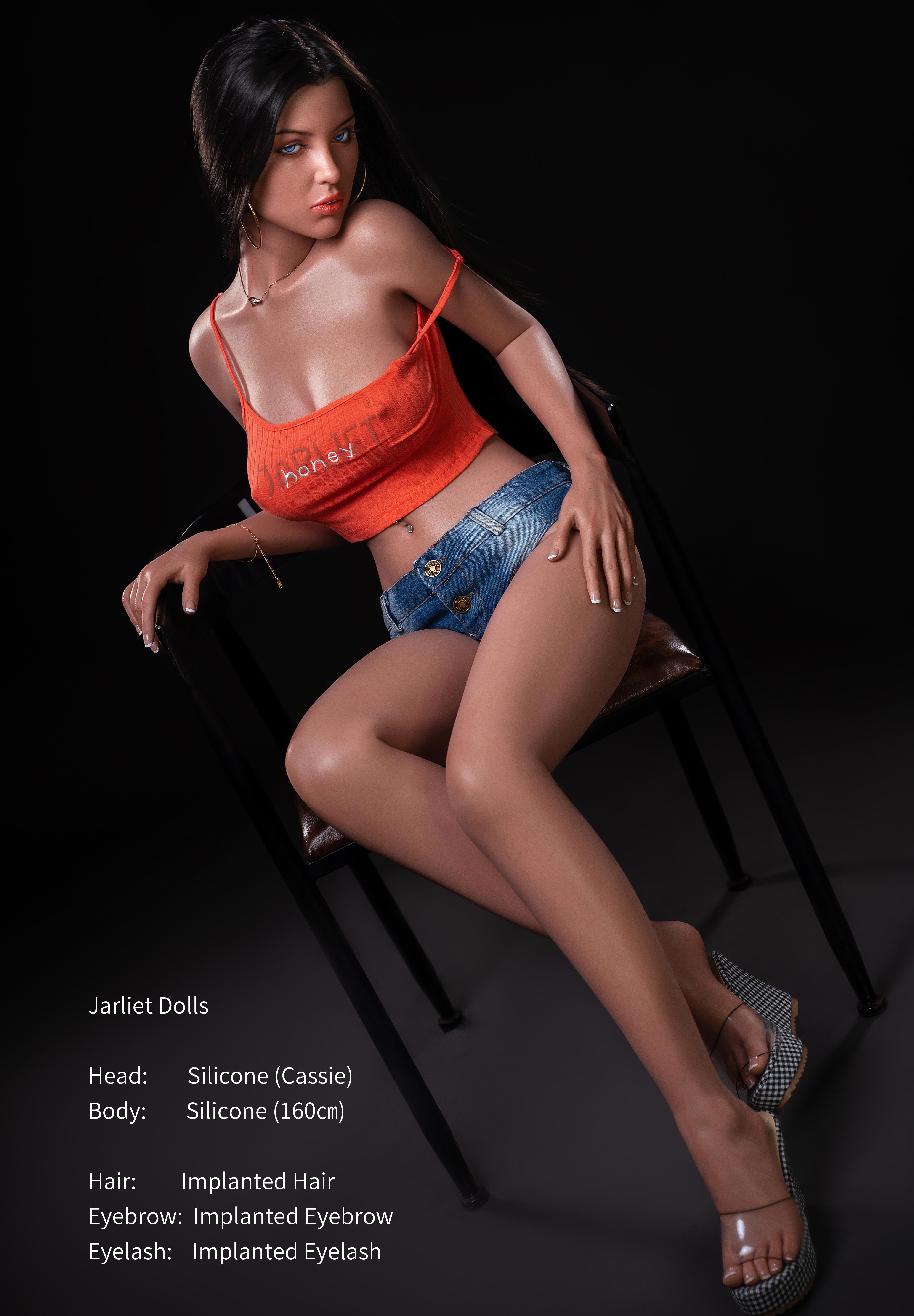 160cm/5ft3 F-cup Silicone Sex Doll – Kissy