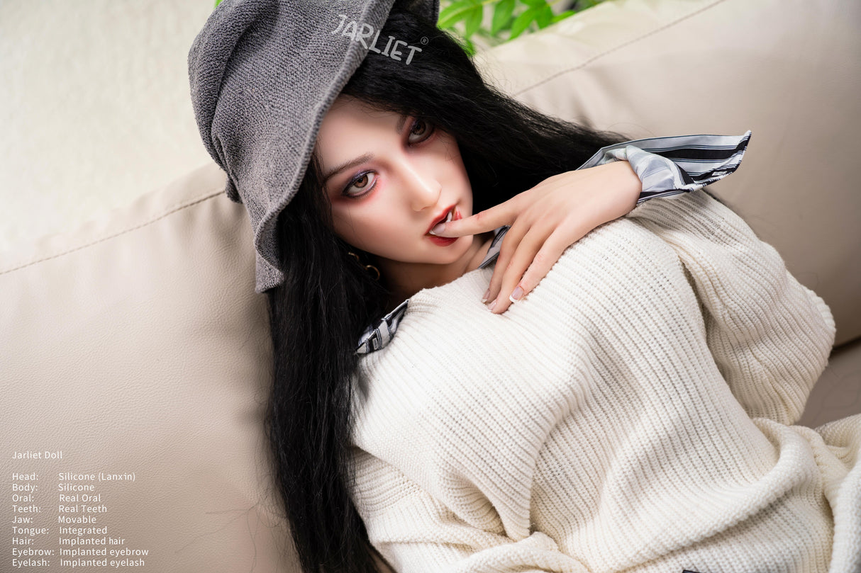 148cm/4ft8 F-cup Silicone Sex Doll – Novi