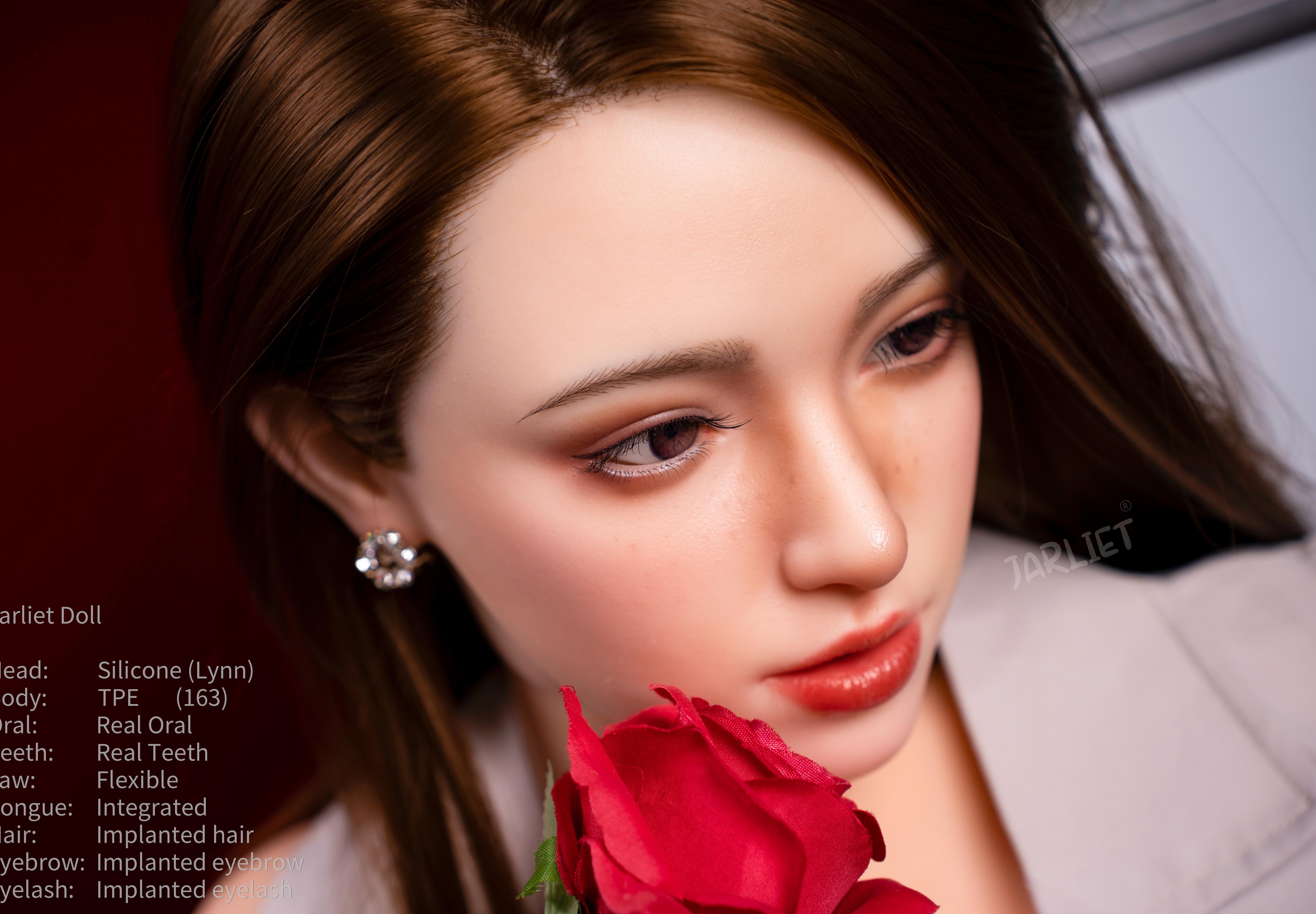 163cm/5ft3 E-cup Silicone Head TPE Body Sex Doll – Kallie