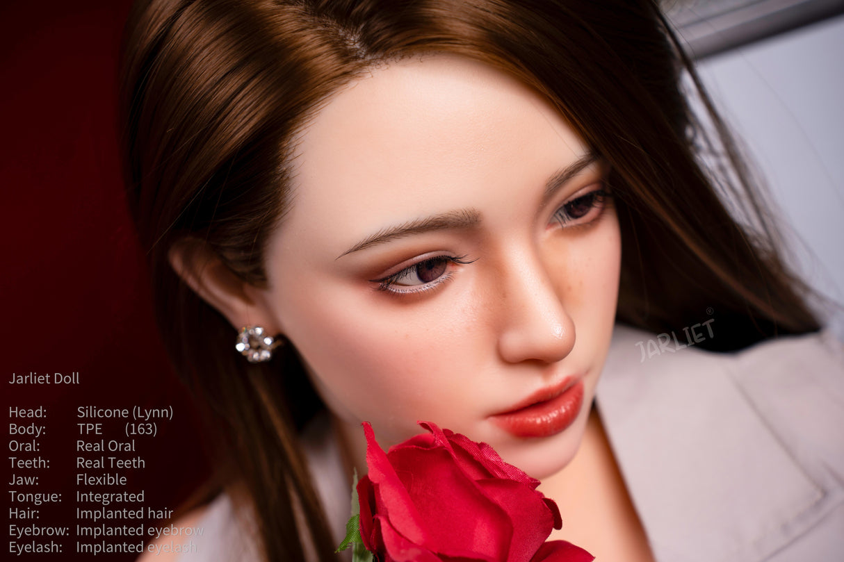 163cm/5ft3 E-cup Silicone Head TPE Body Sex Doll – Kallie