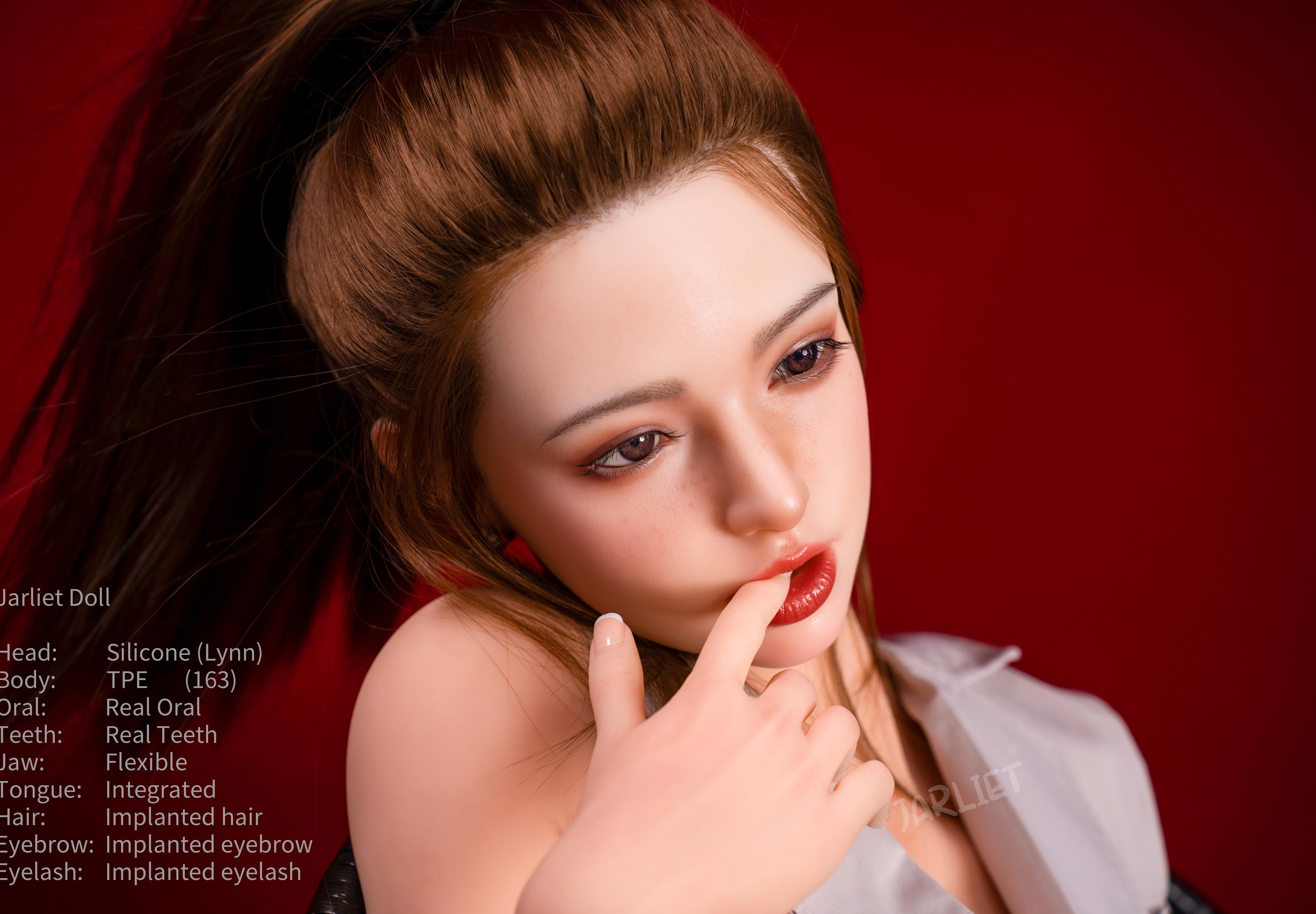 163cm/5ft3 E-cup Silicone Head TPE Body Sex Doll – Kallie
