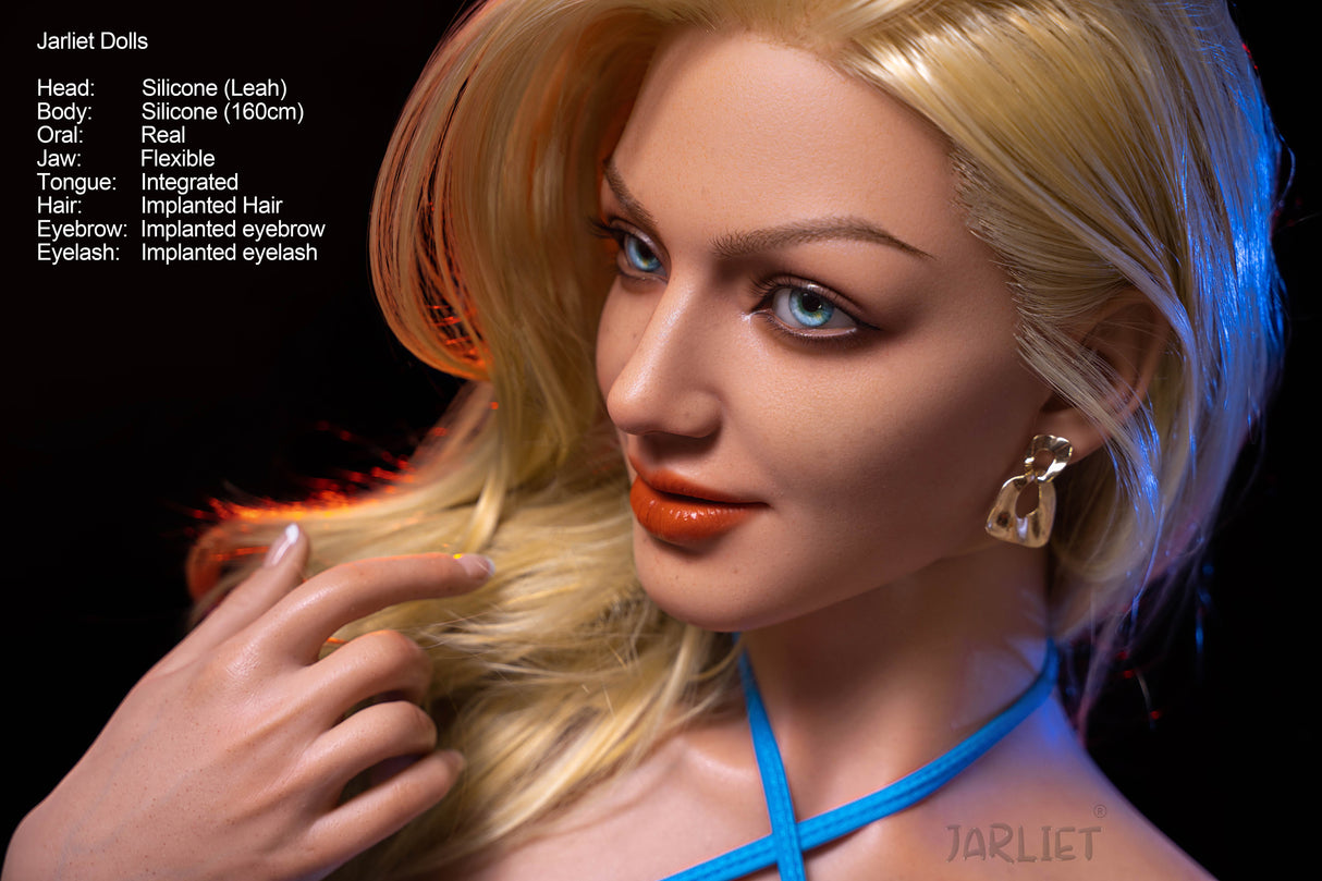 160cm/5ft3 F-cup Silicone Sex Doll – Sanna