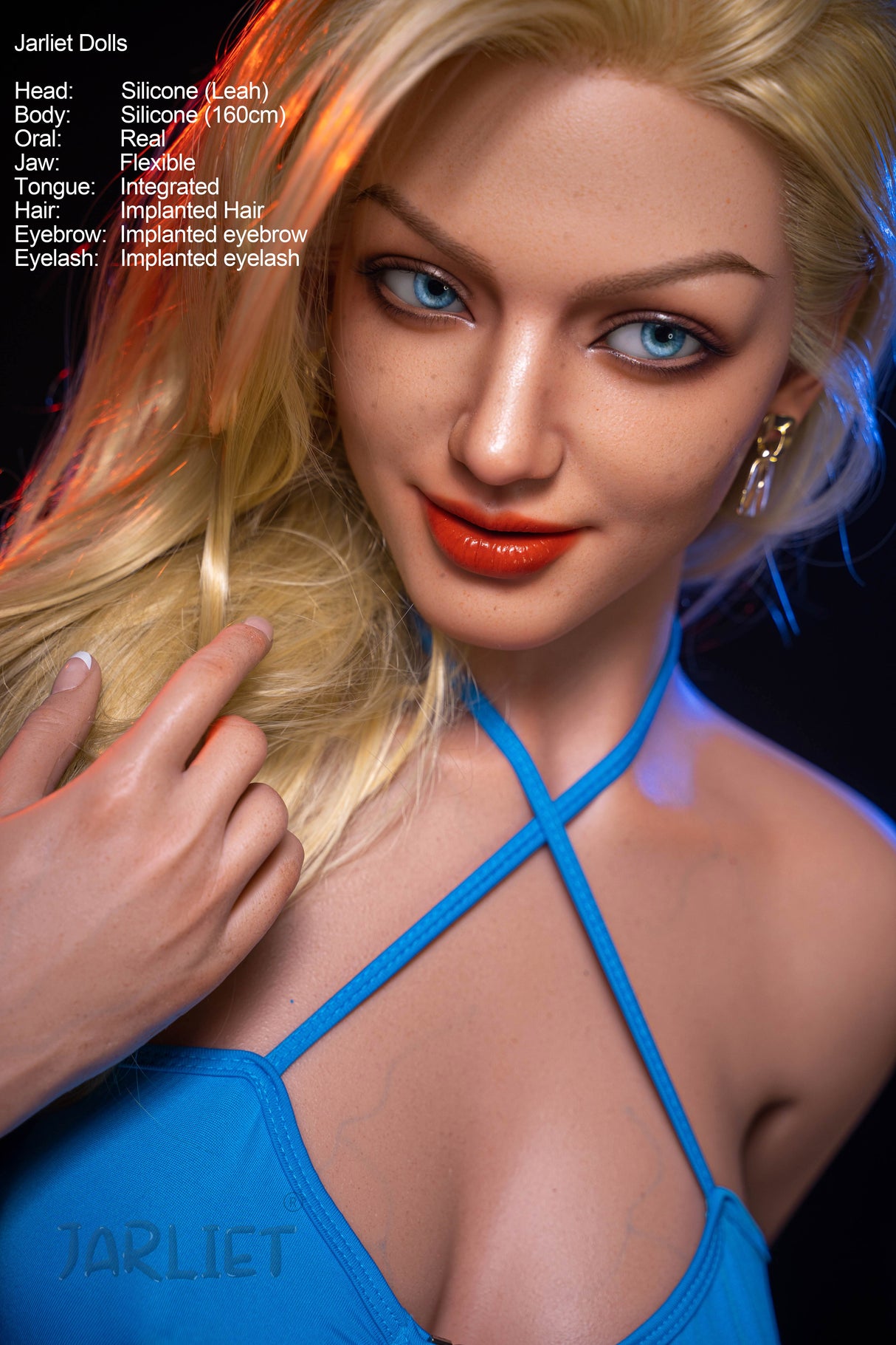 160cm/5ft3 F-cup Silicone Sex Doll – Sanna