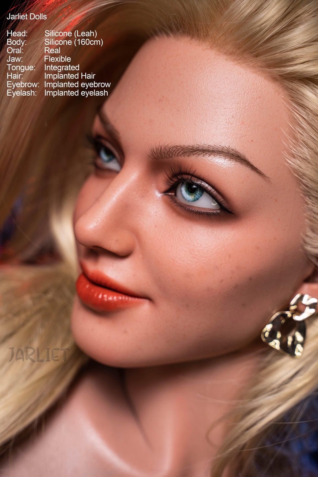 160cm/5ft3 F-cup Silicone Sex Doll – Sanna