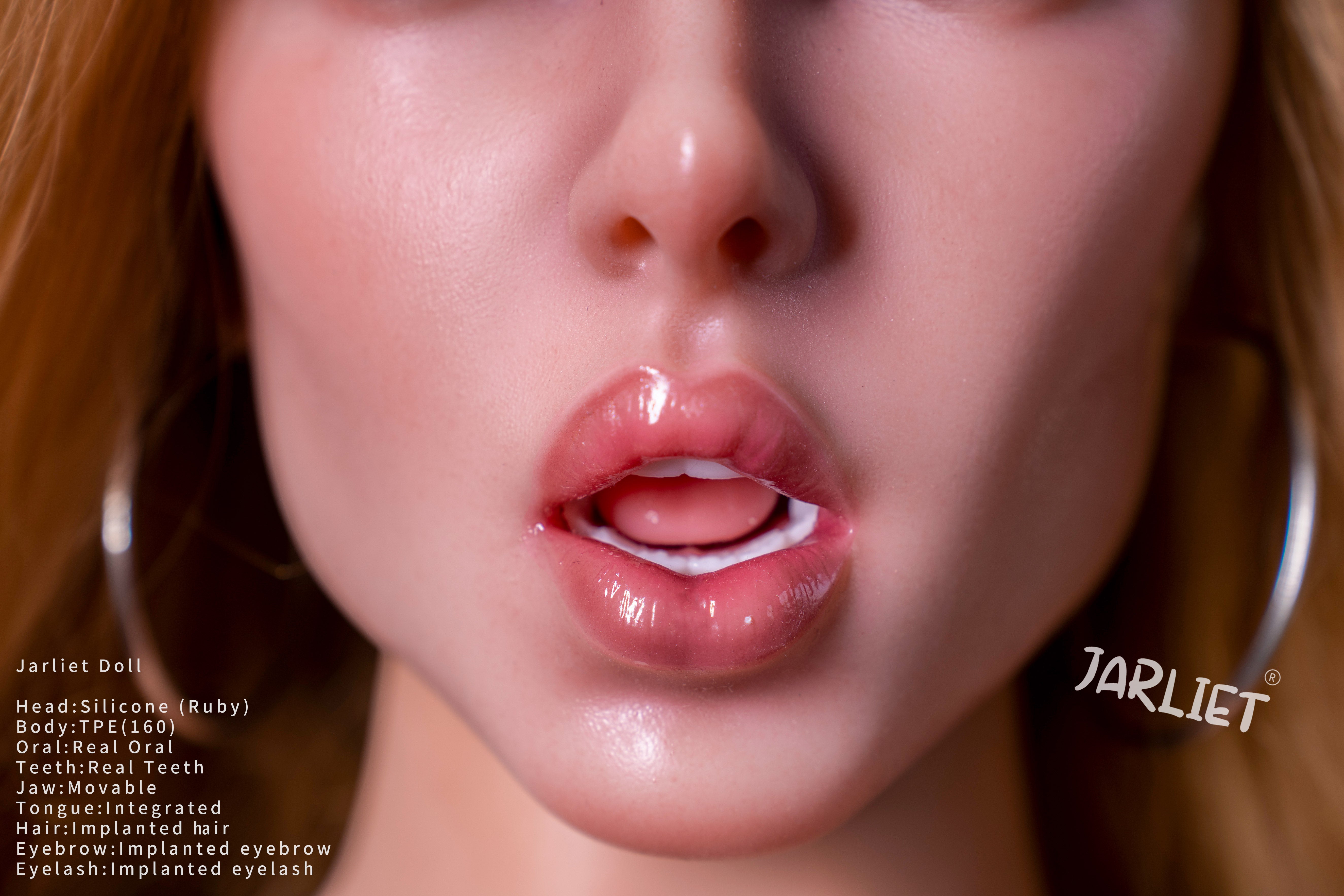 160cm/5ft2 E-cup Silicone Head TPE Body Sex Doll – Aurora