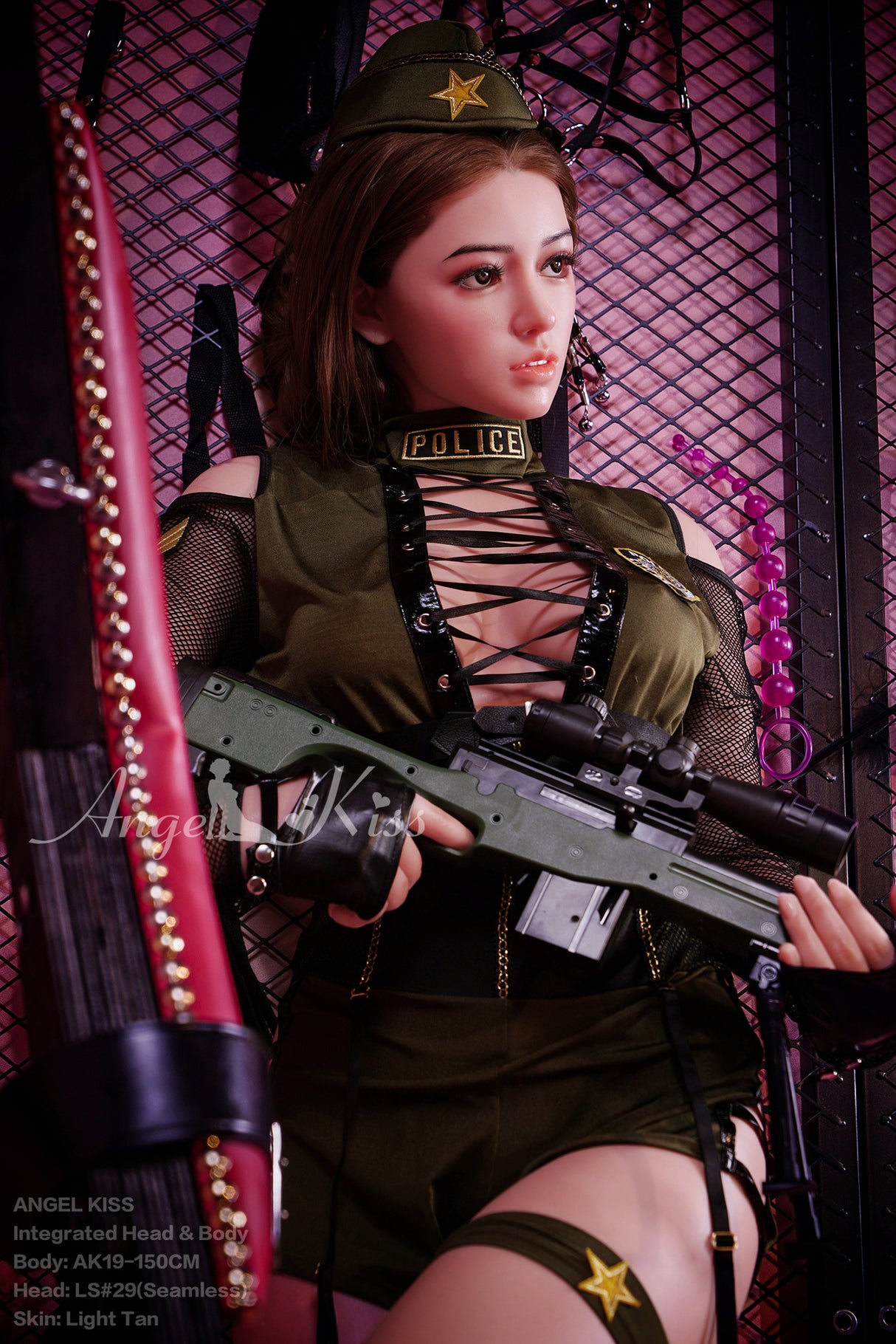 150cm/4ft9 C-cup Silicone Sex Doll – Sarai