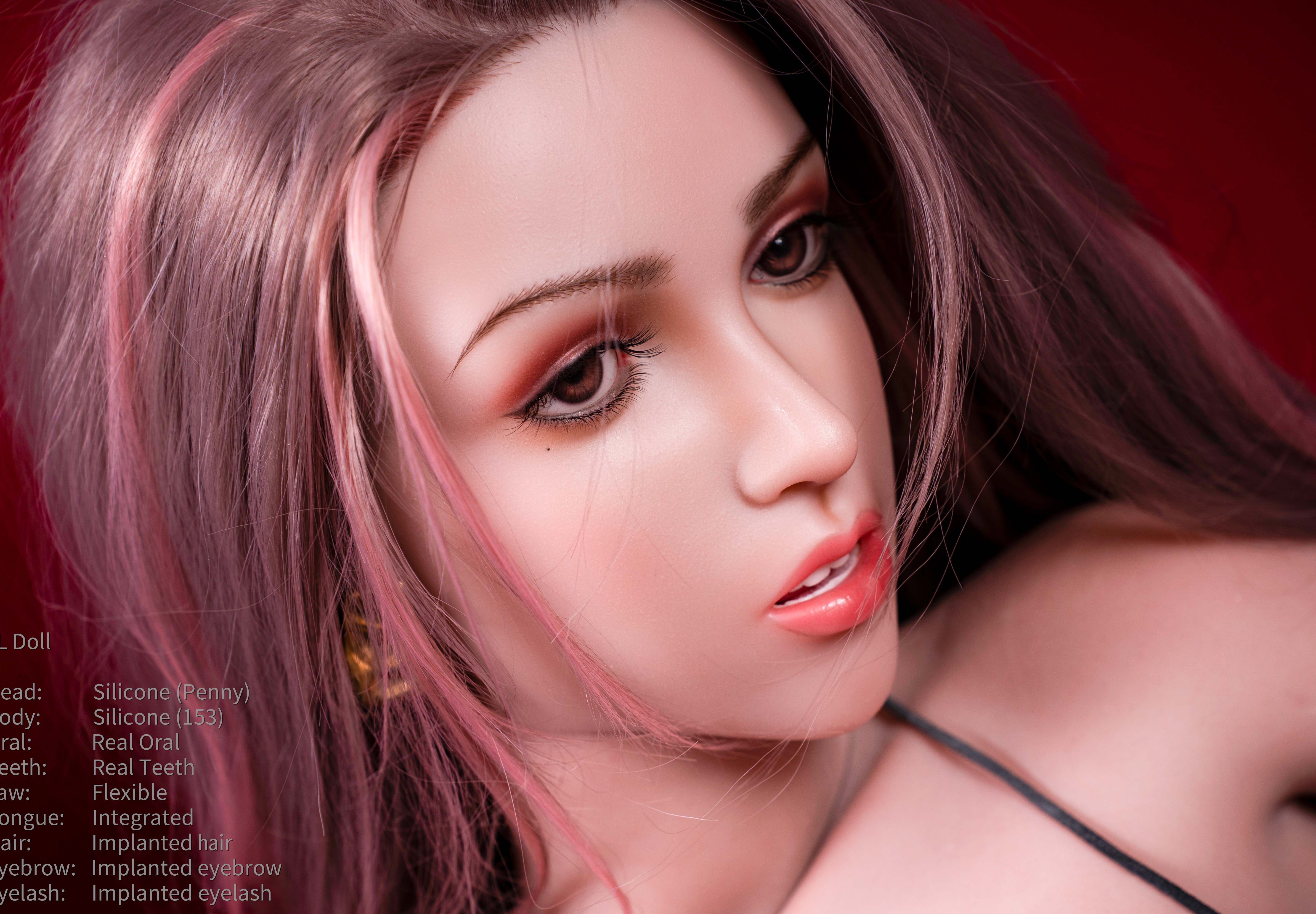 153cm/5ft1 D-cup Silicone Sex Doll – Mina