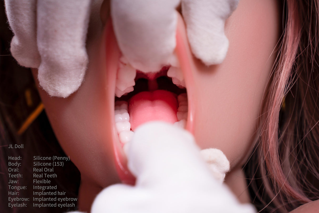 153cm/5ft1 D-cup Silicone Sex Doll – Mina