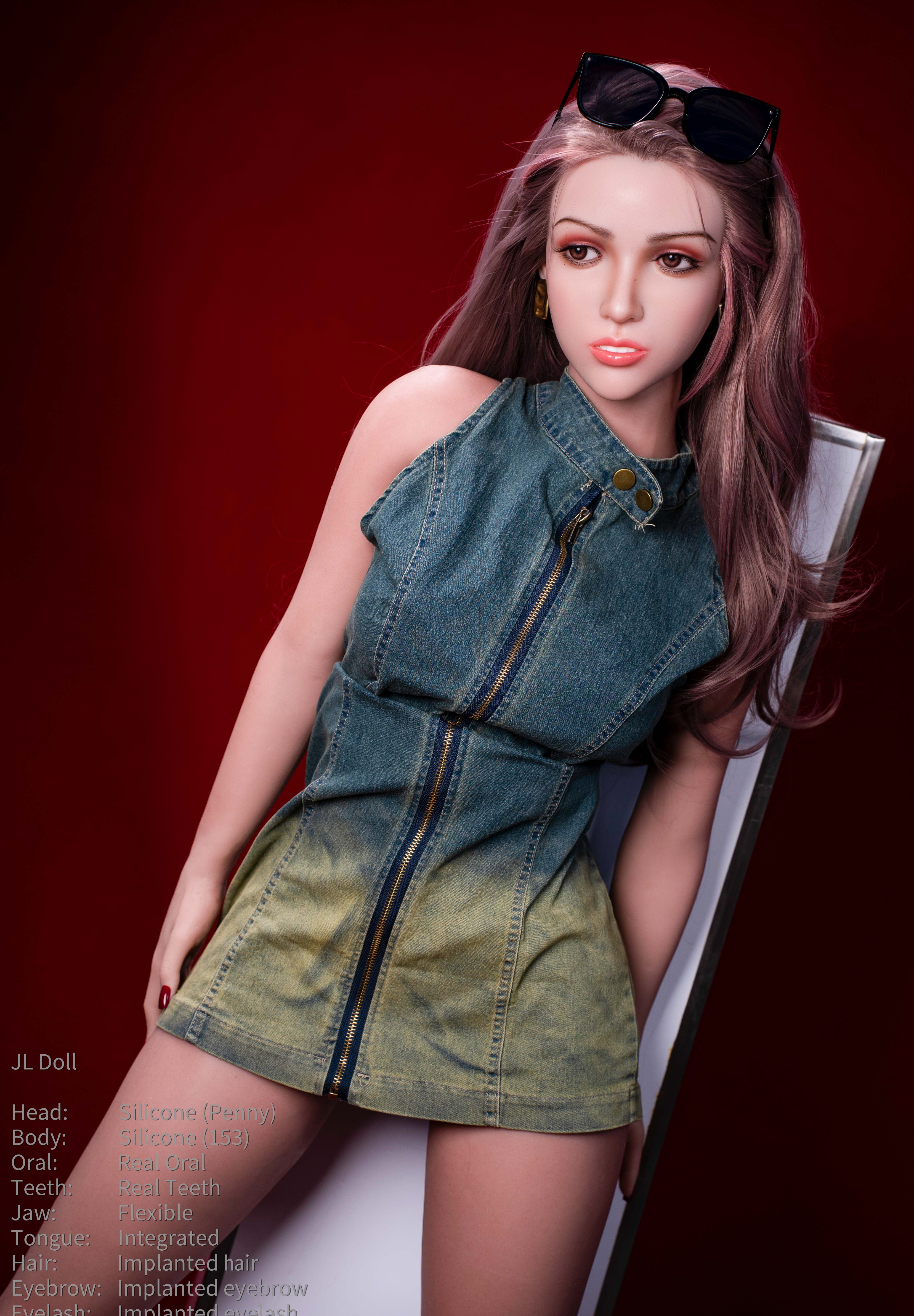 153cm/5ft1 D-cup Silicone Sex Doll – Mina