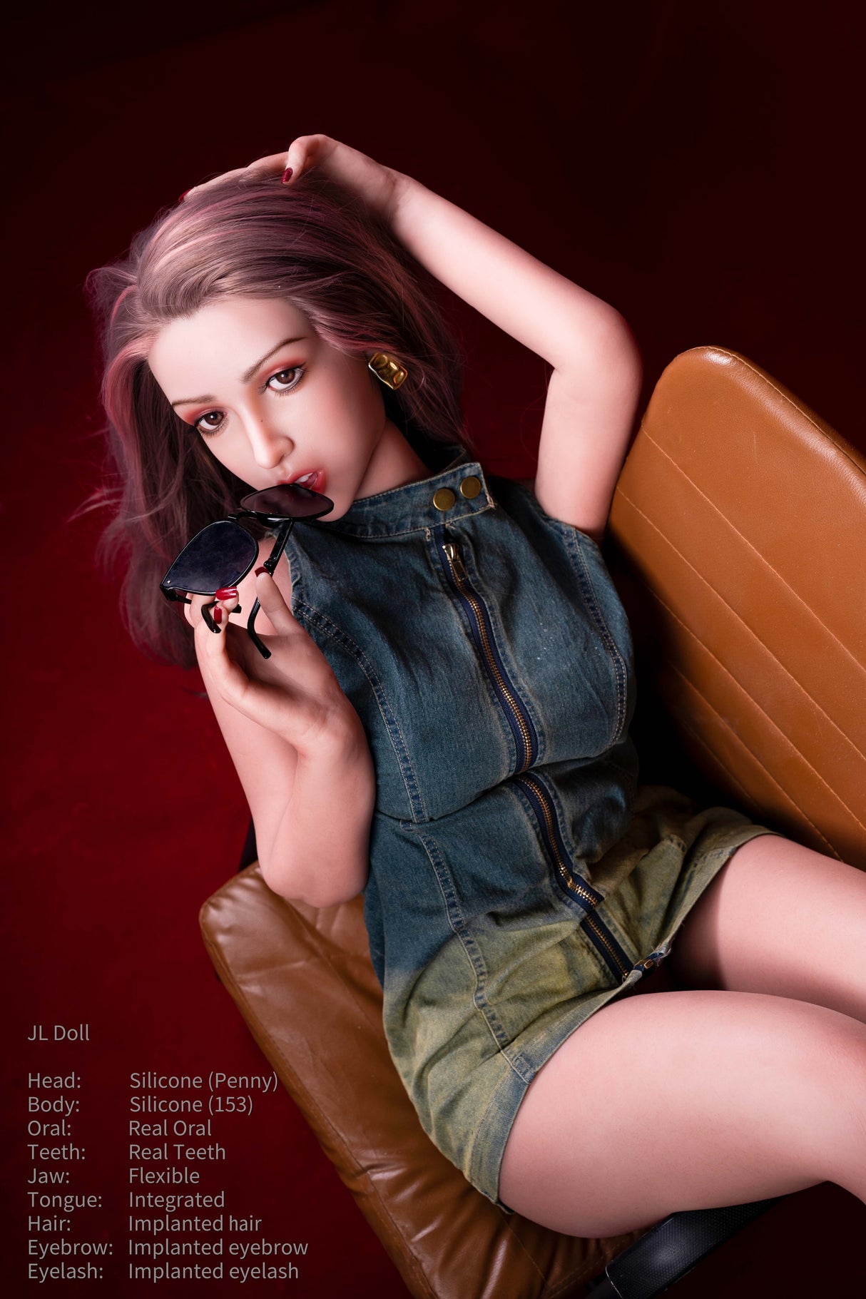 153cm/5ft1 D-cup Silicone Sex Doll – Mina