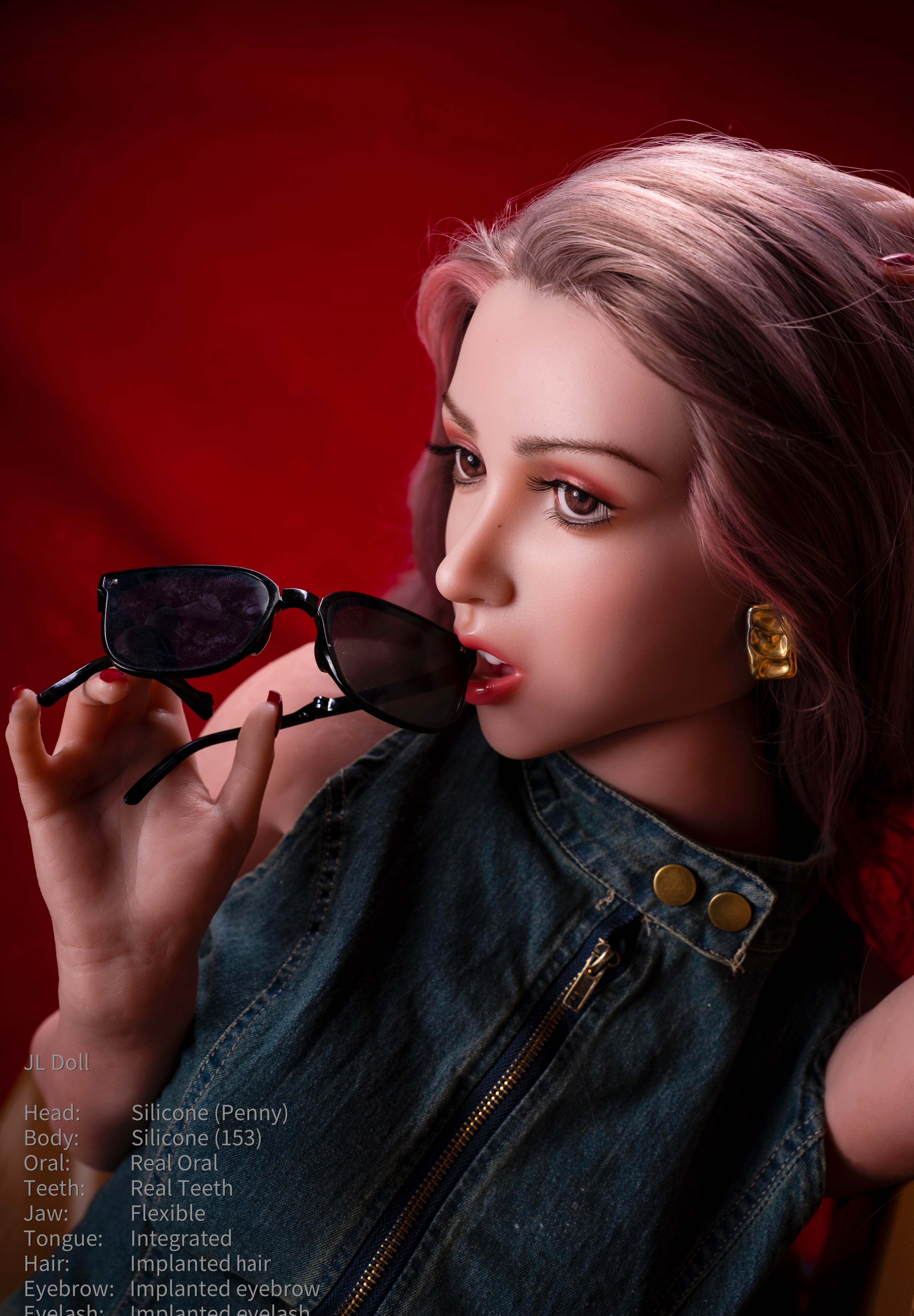 153cm/5ft1 D-cup Silicone Sex Doll – Mina