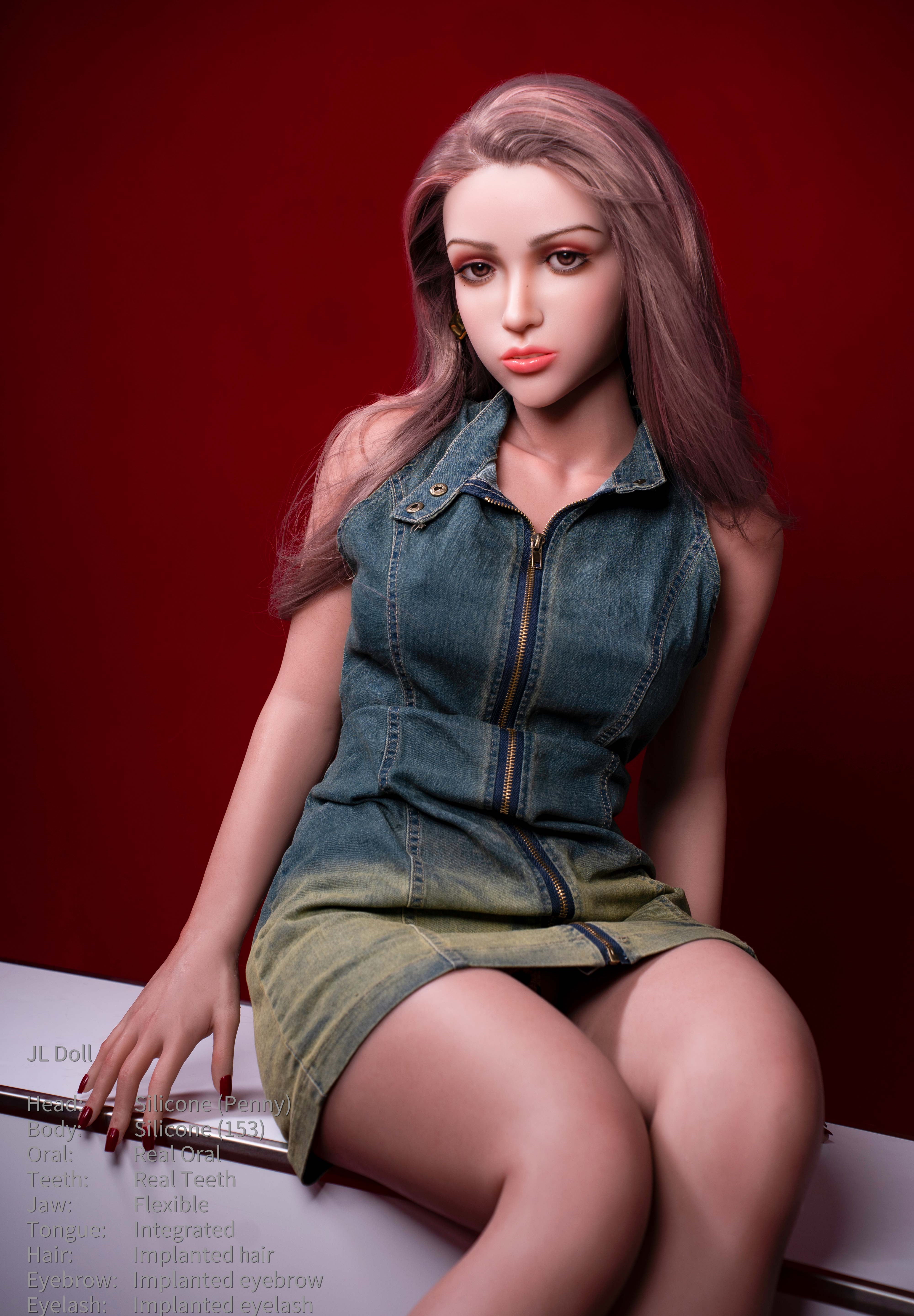 153cm/5ft1 D-cup Silicone Sex Doll – Mina