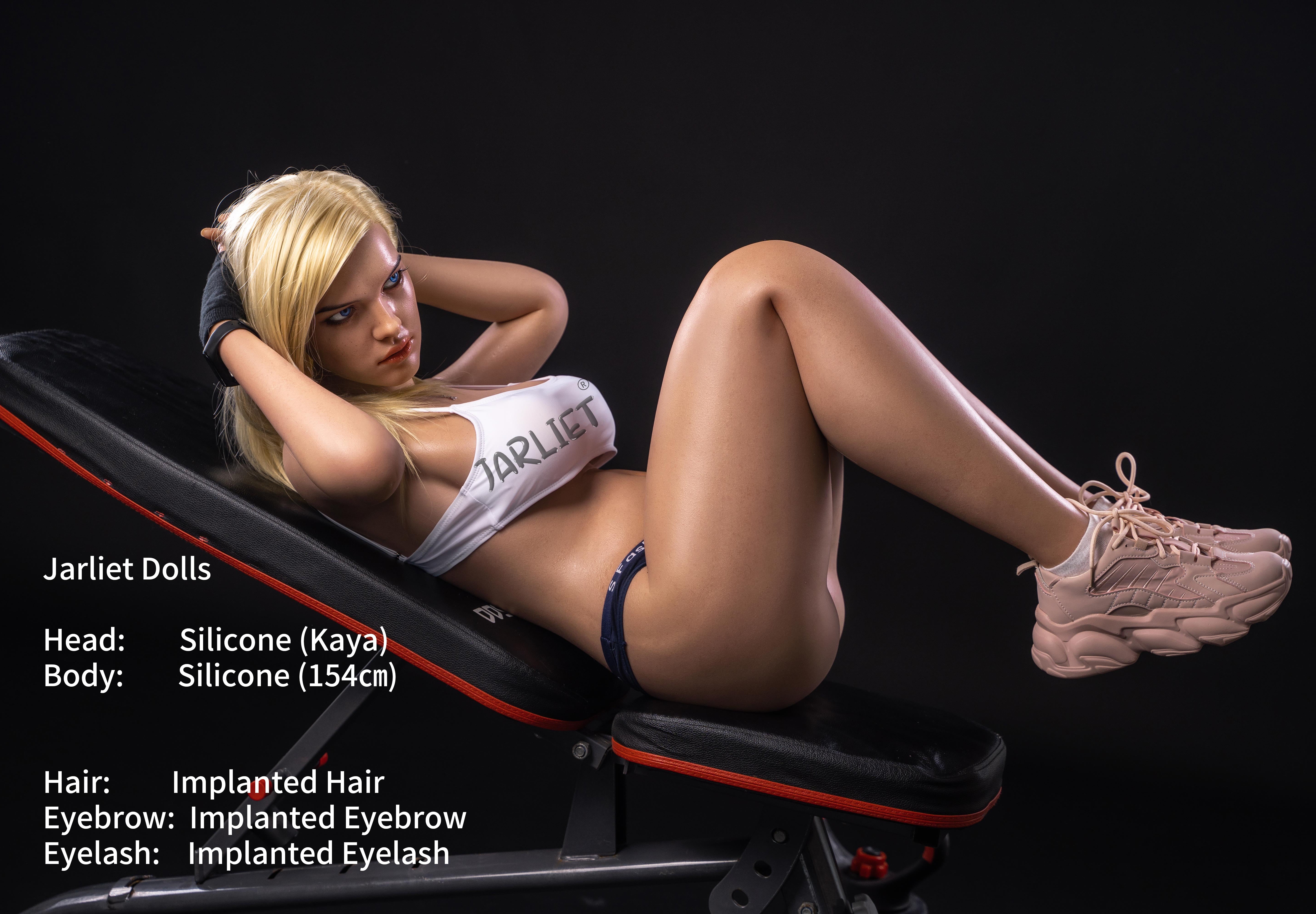 154 cm große Silikon-Sexdoll mit F-Körbchen – Vira