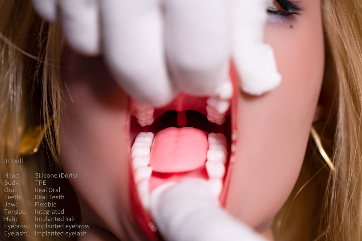 148cm/4ft9 E-cup Silicone Head TPE Body Sex Doll – Vivika