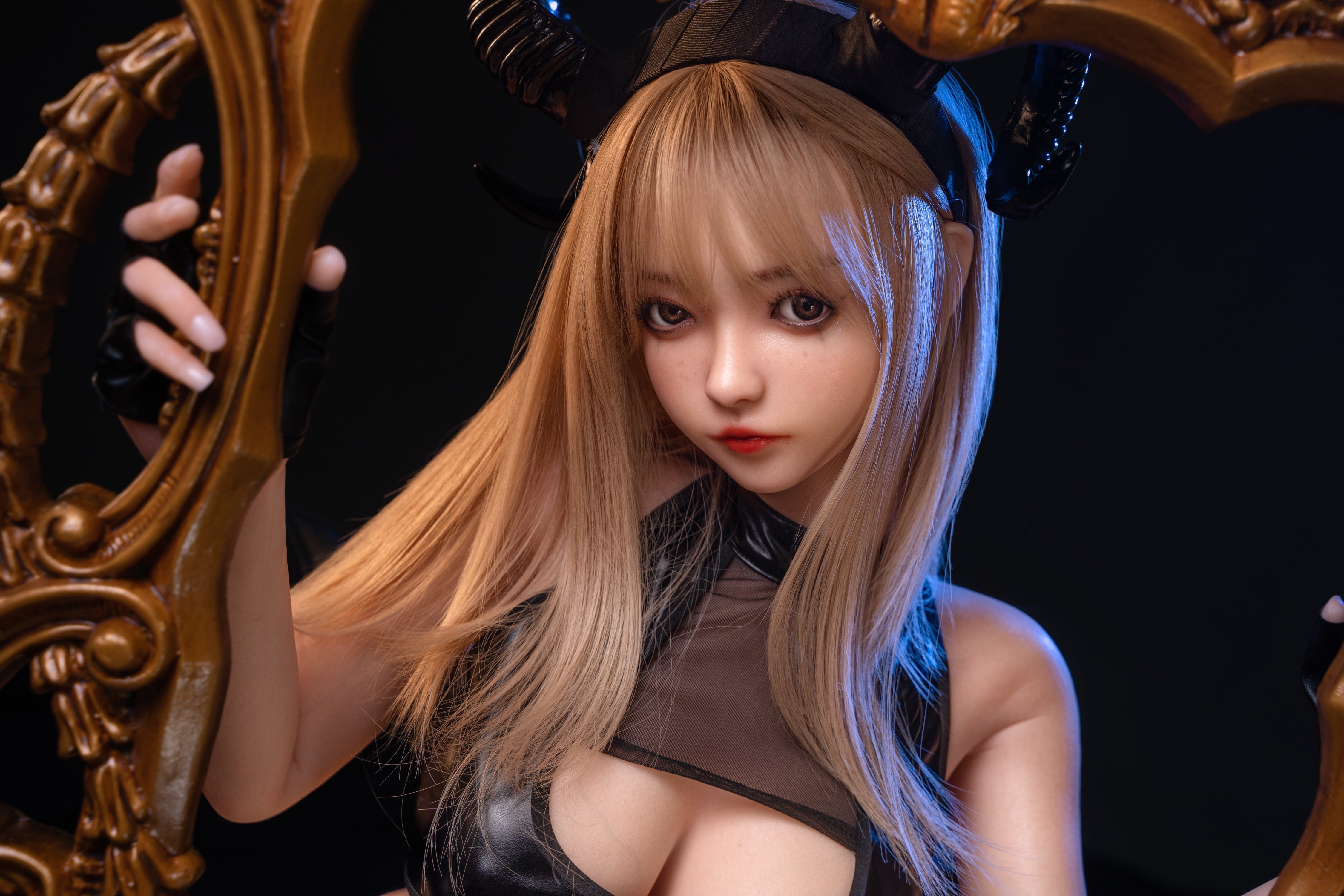 163cm/5ft4 E-Körbchen Silikon Sexpuppe – Dorothea