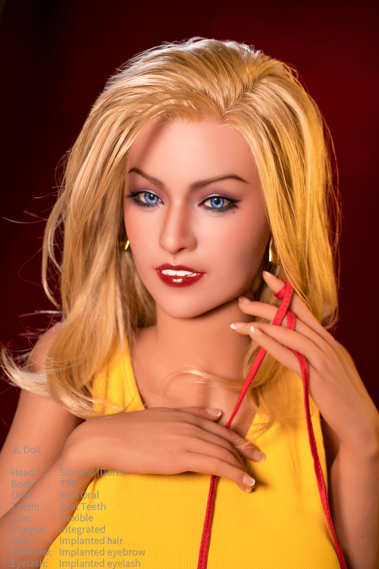 148cm/4ft9 E-cup Silicone Head TPE Body Sex Doll – Vivika