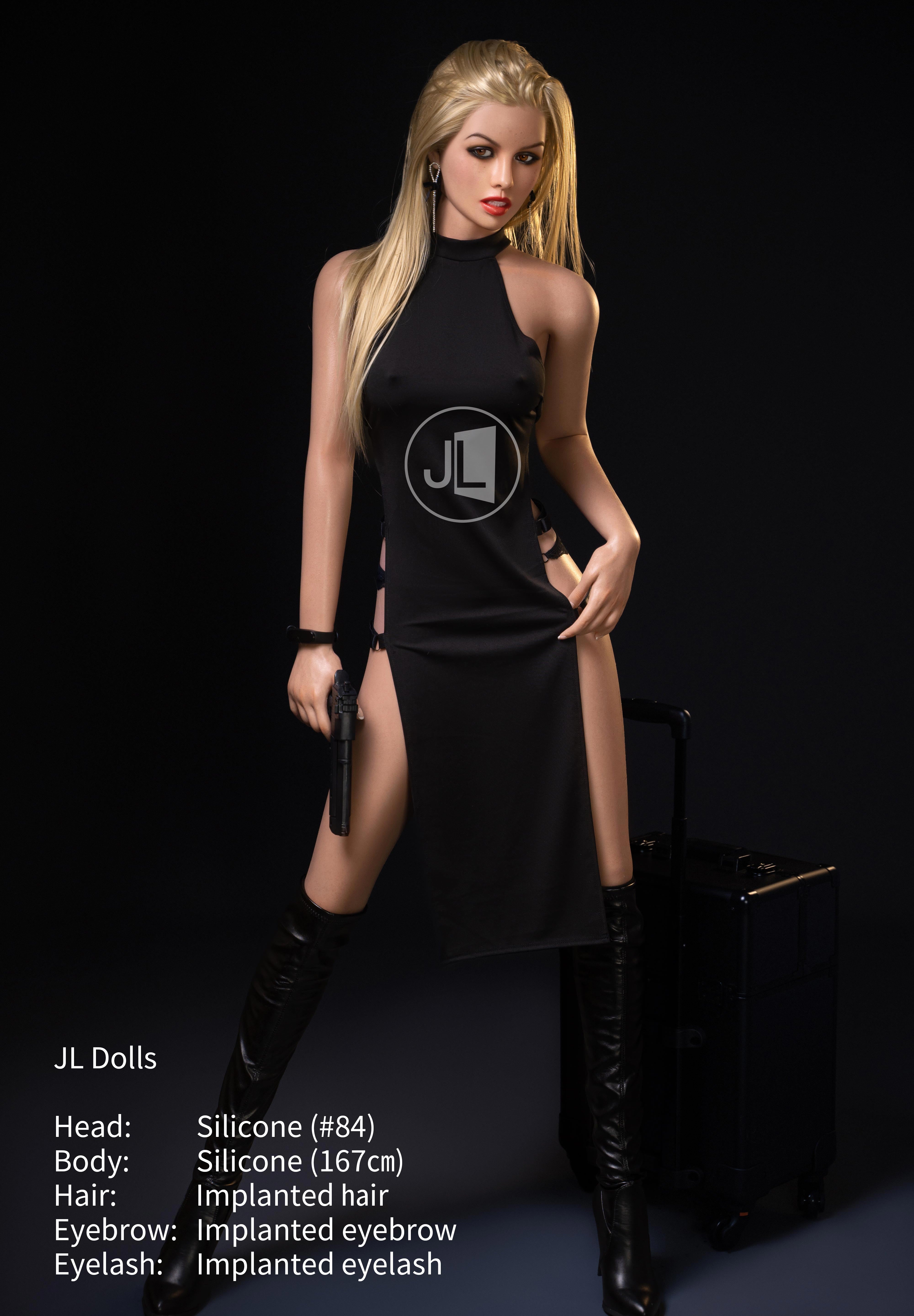 167cm/5ft5 D-cup Silicone Sex Doll – Huna