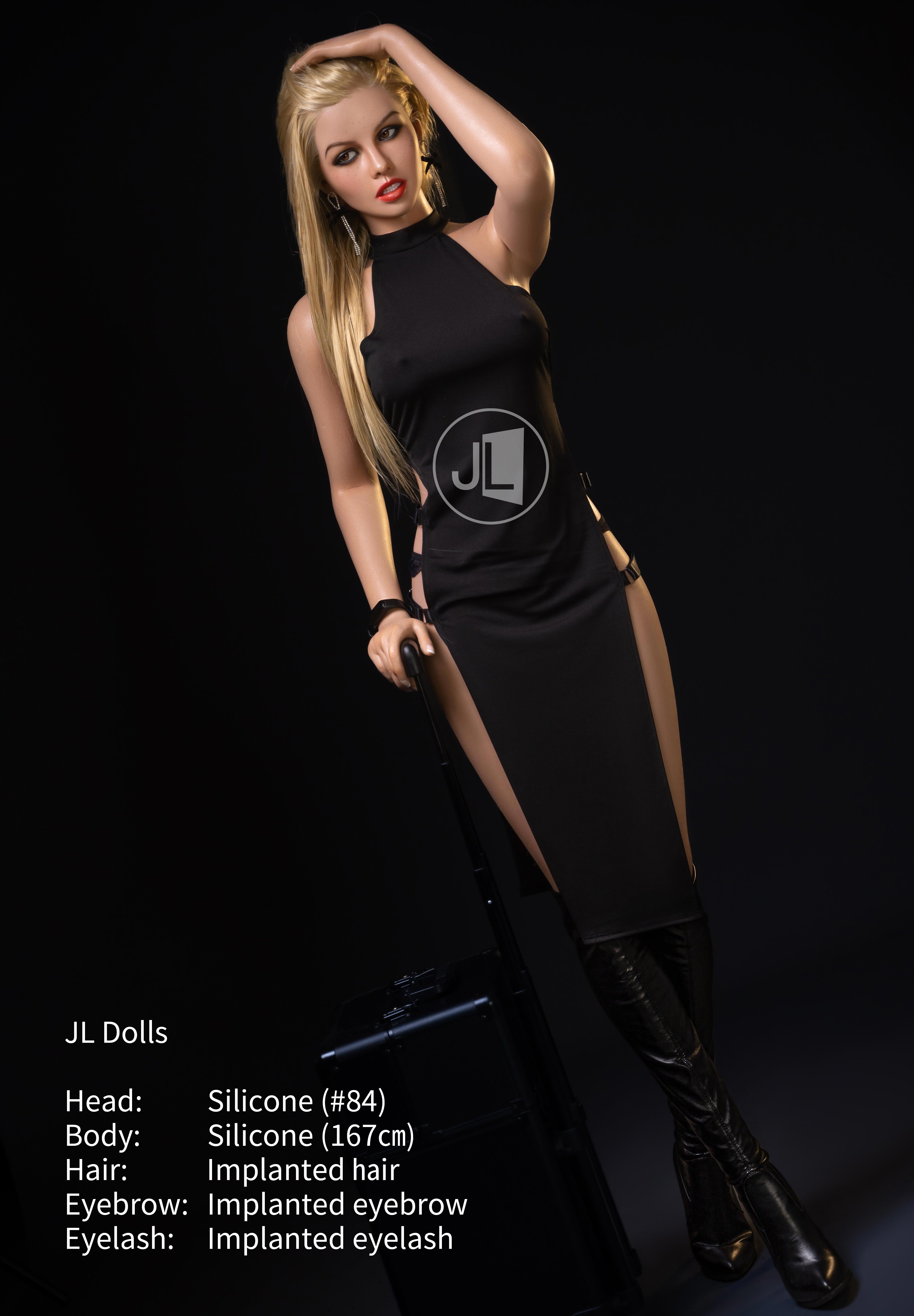 167cm/5ft5 D-cup Silicone Sex Doll – Huna