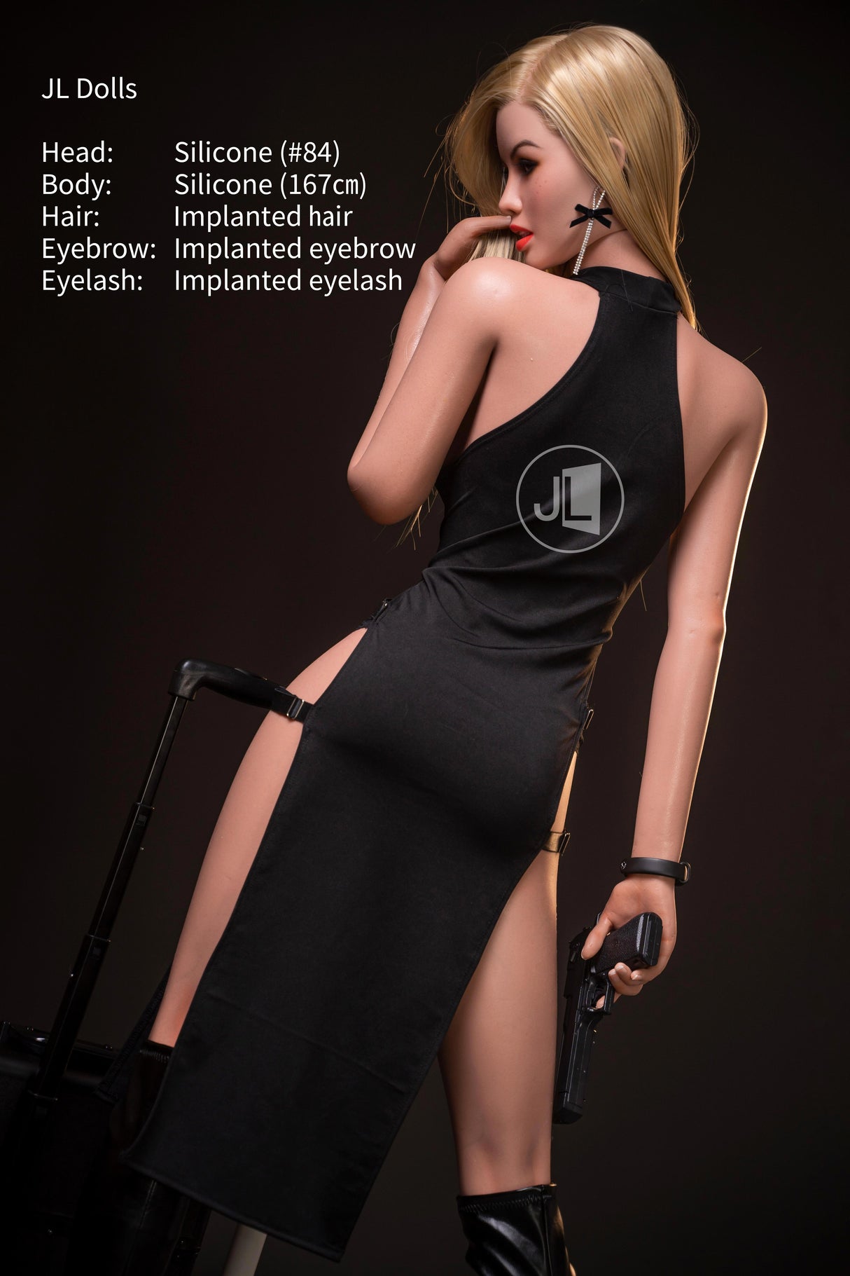 167cm/5ft5 D-cup Silicone Sex Doll – Huna