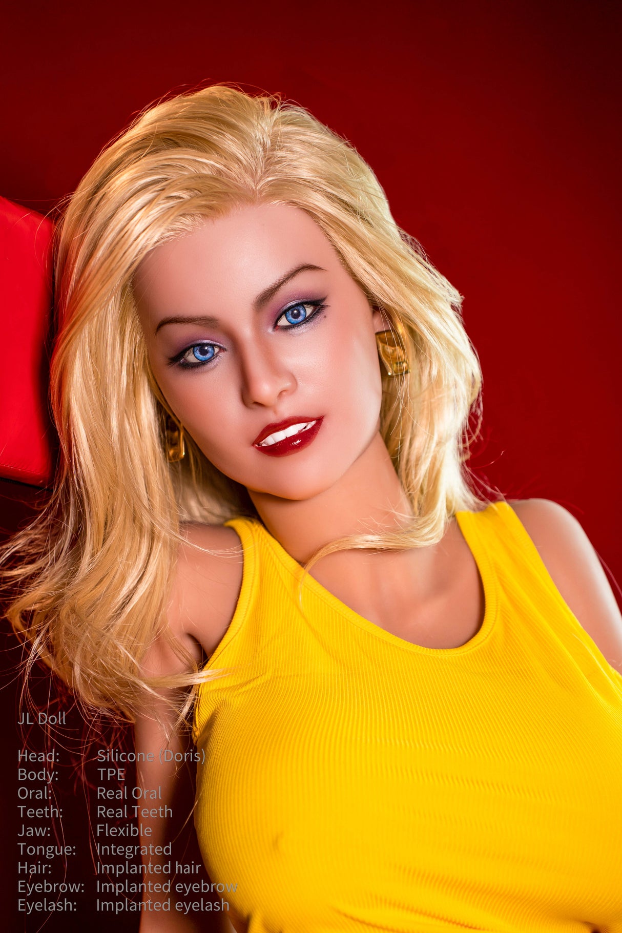 148cm/4ft9 E-cup Silicone Head TPE Body Sex Doll – Vivika