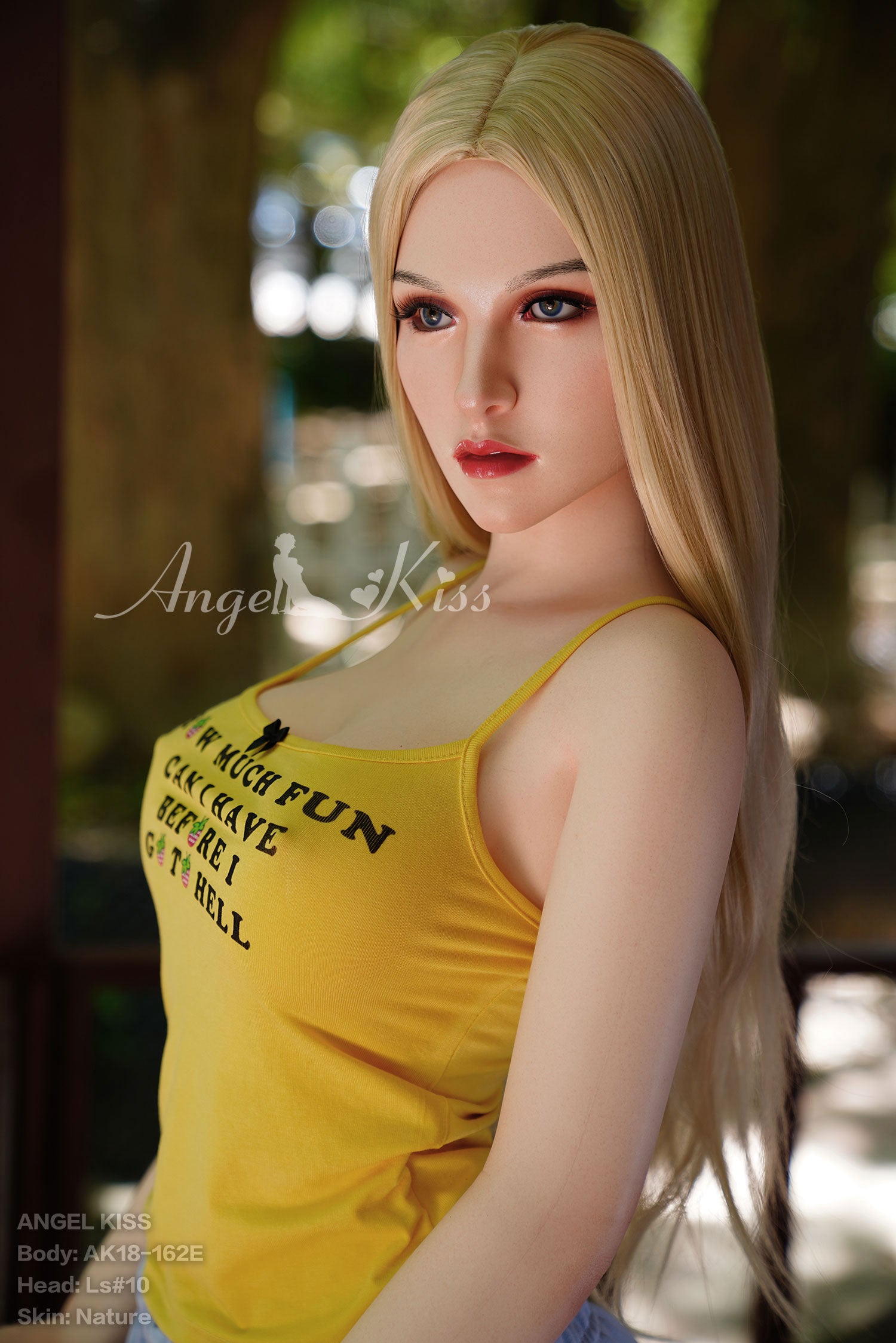 162 cm große Silikon-Sexdoll mit E-Körbchen – Jinx