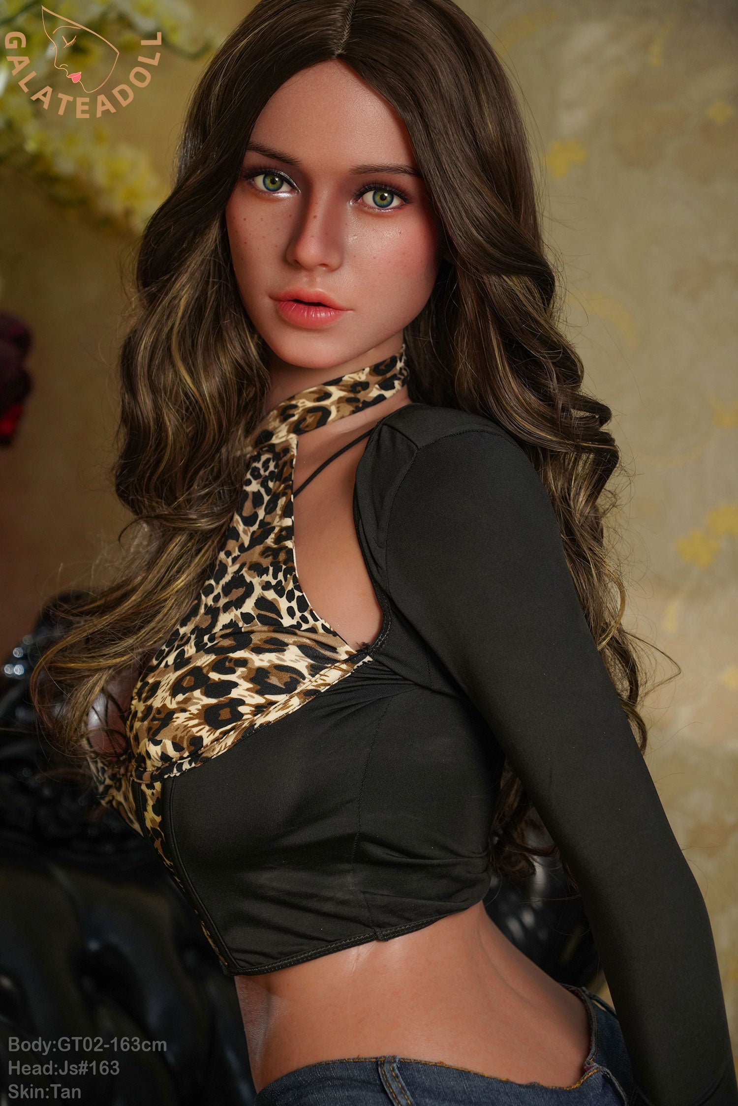 163cm/5ft4 G-cup Silicone Sex Doll – Kahlua