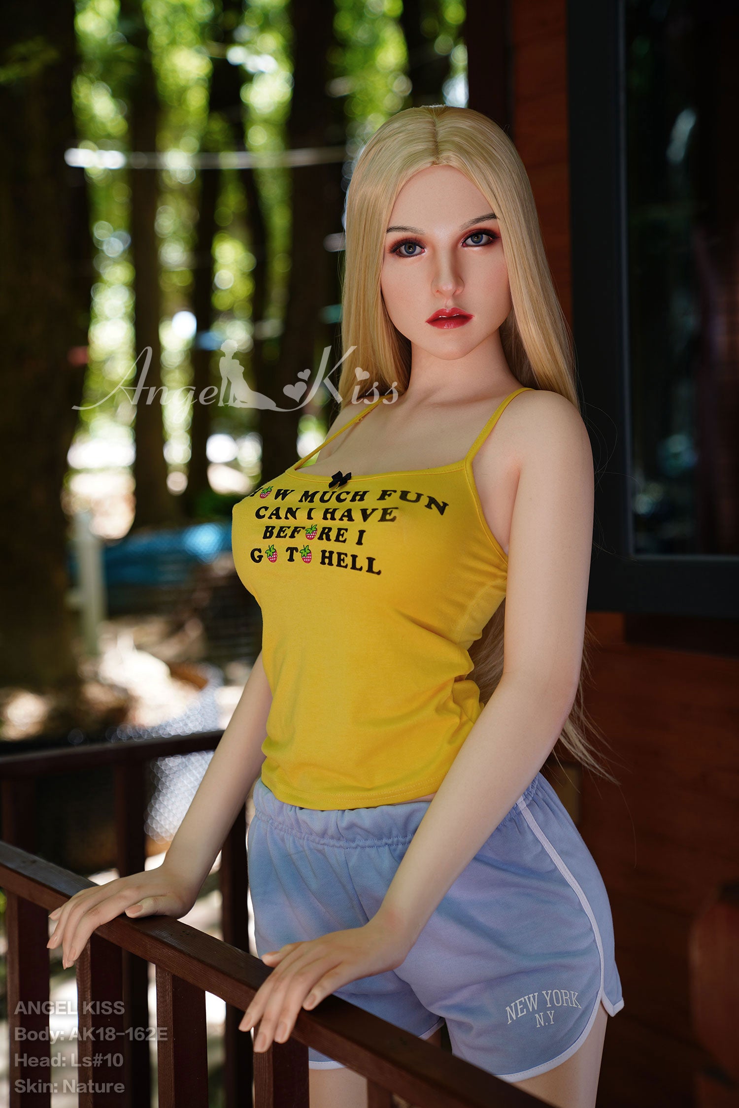 162 cm große Silikon-Sexdoll mit E-Körbchen – Jinx