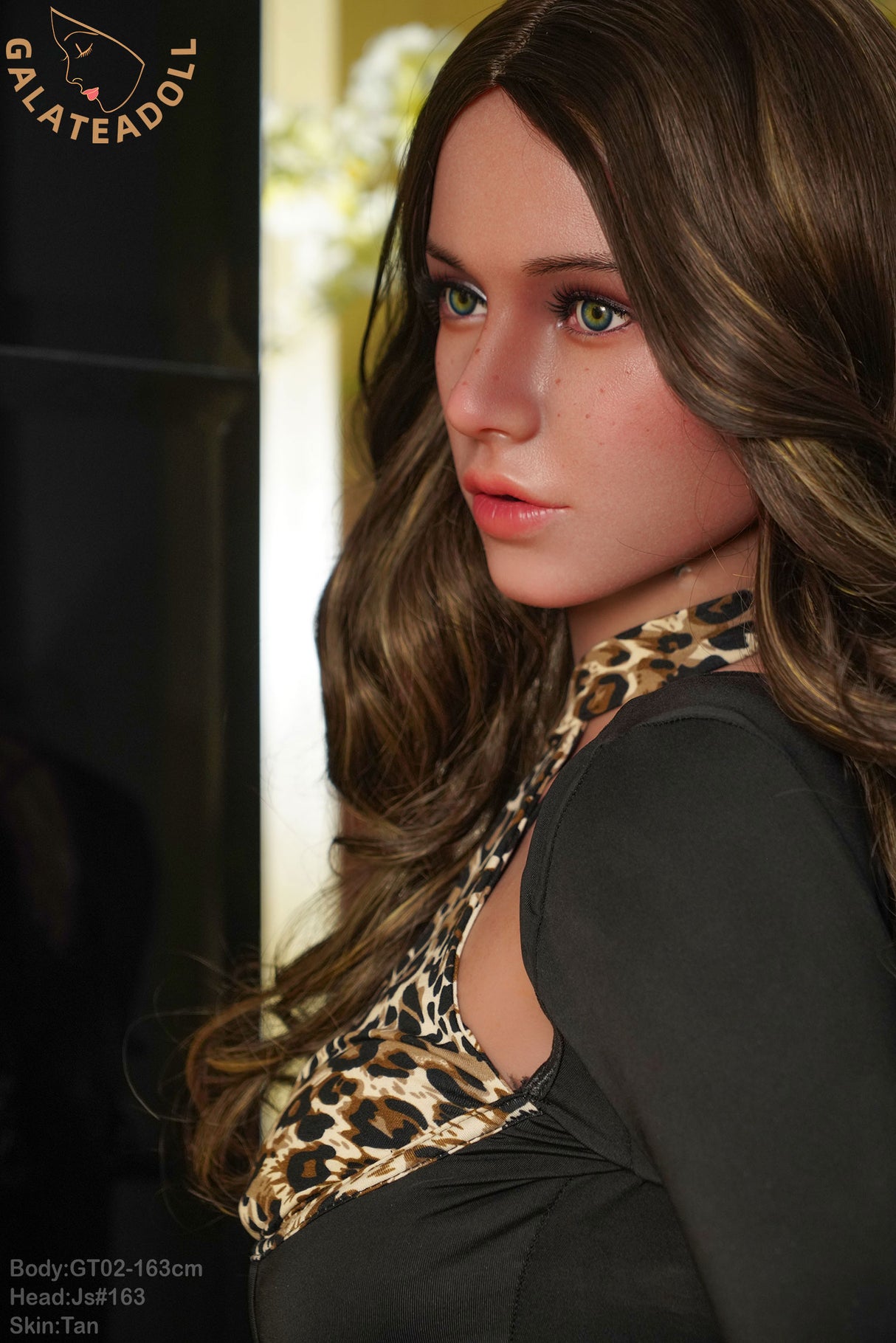 163cm/5ft4 G-cup Silicone Sex Doll – Kahlua