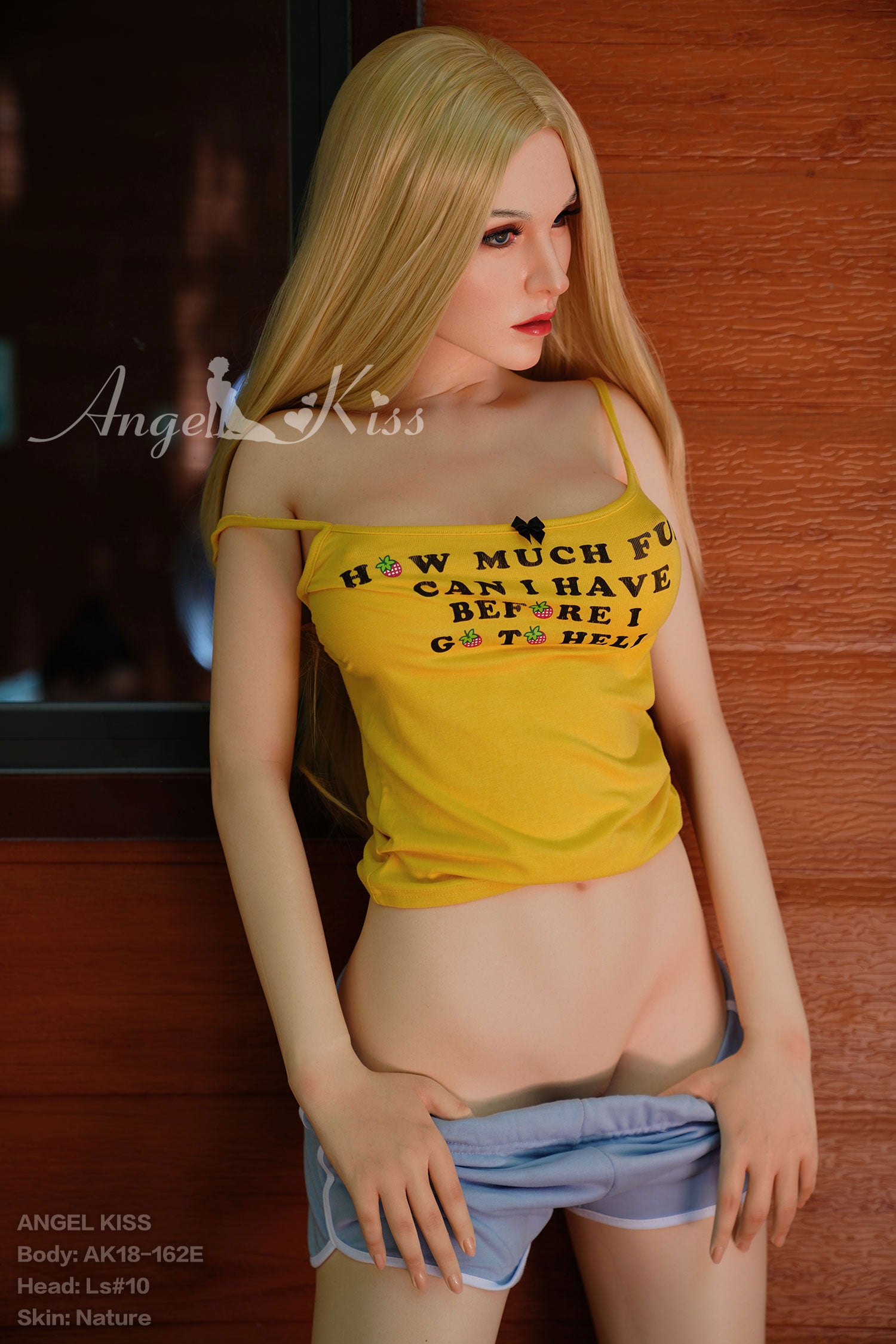 162 cm große Silikon-Sexdoll mit E-Körbchen – Jinx