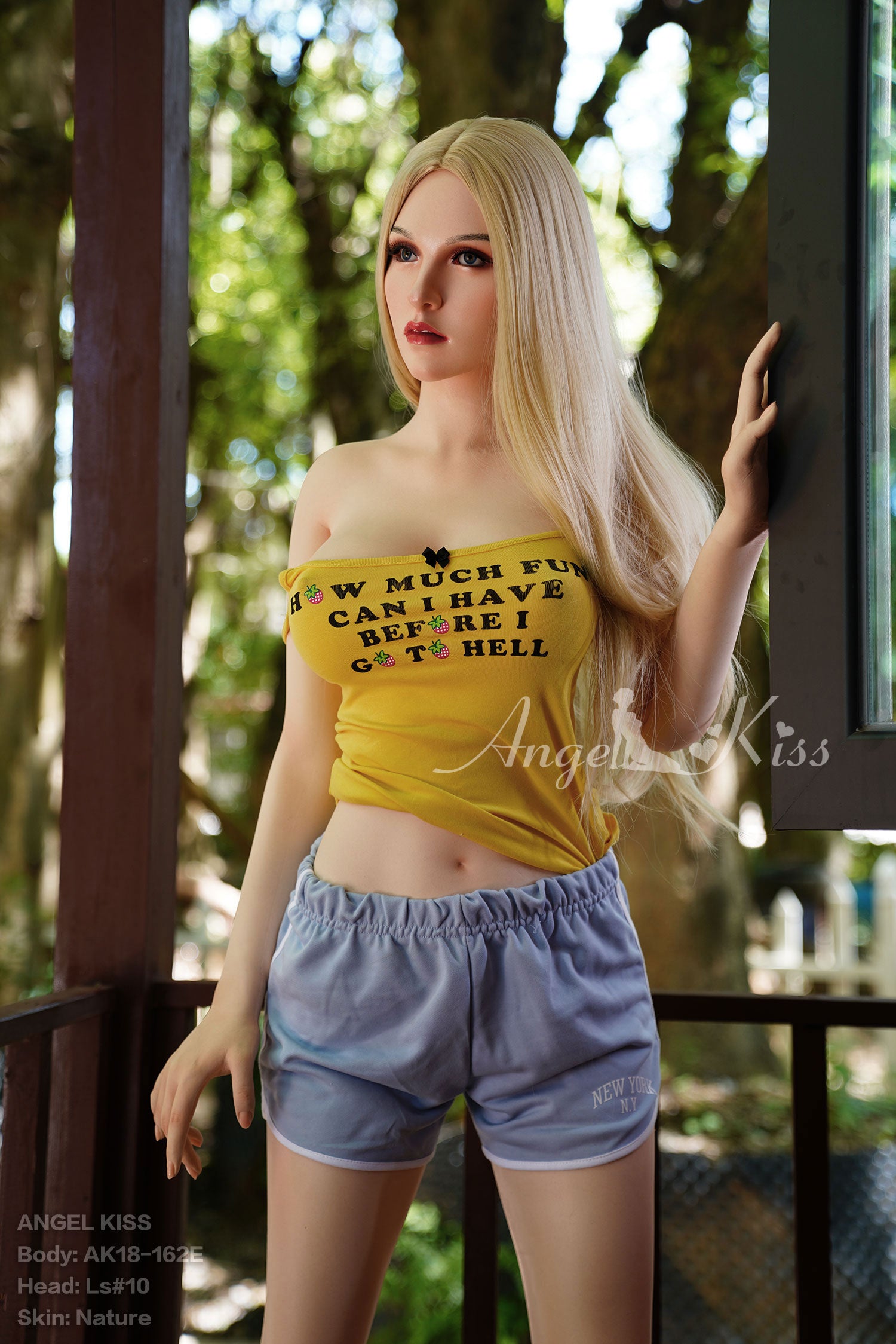 162 cm große Silikon-Sexdoll mit E-Körbchen – Jinx