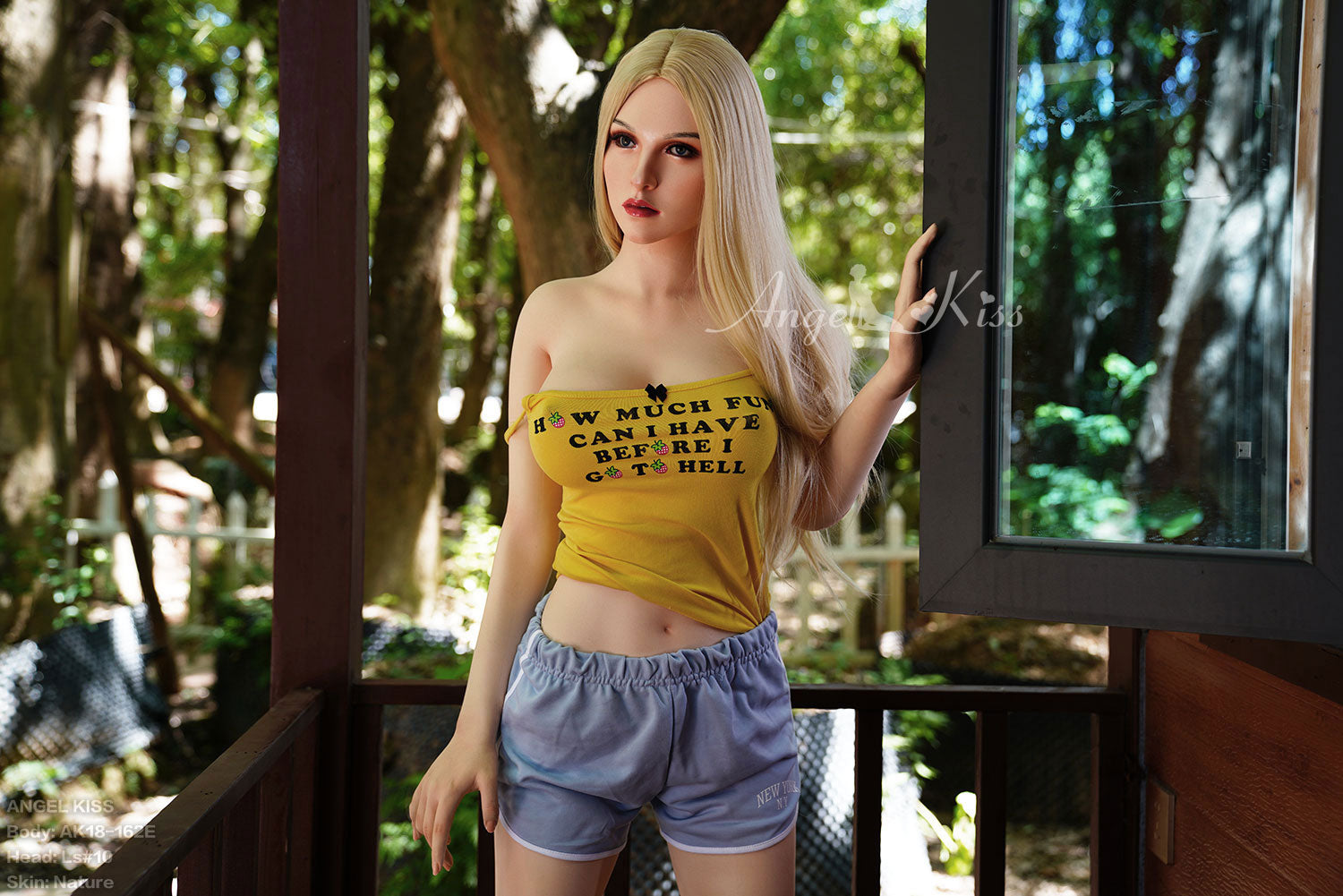 162 cm große Silikon-Sexdoll mit E-Körbchen – Jinx