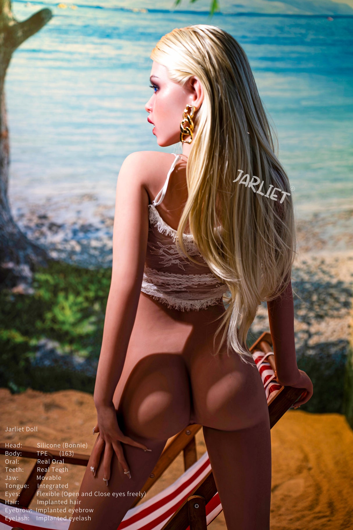 163cm/5ft3 E-cup Silicone Head TPE Body Sex Doll – Mirella