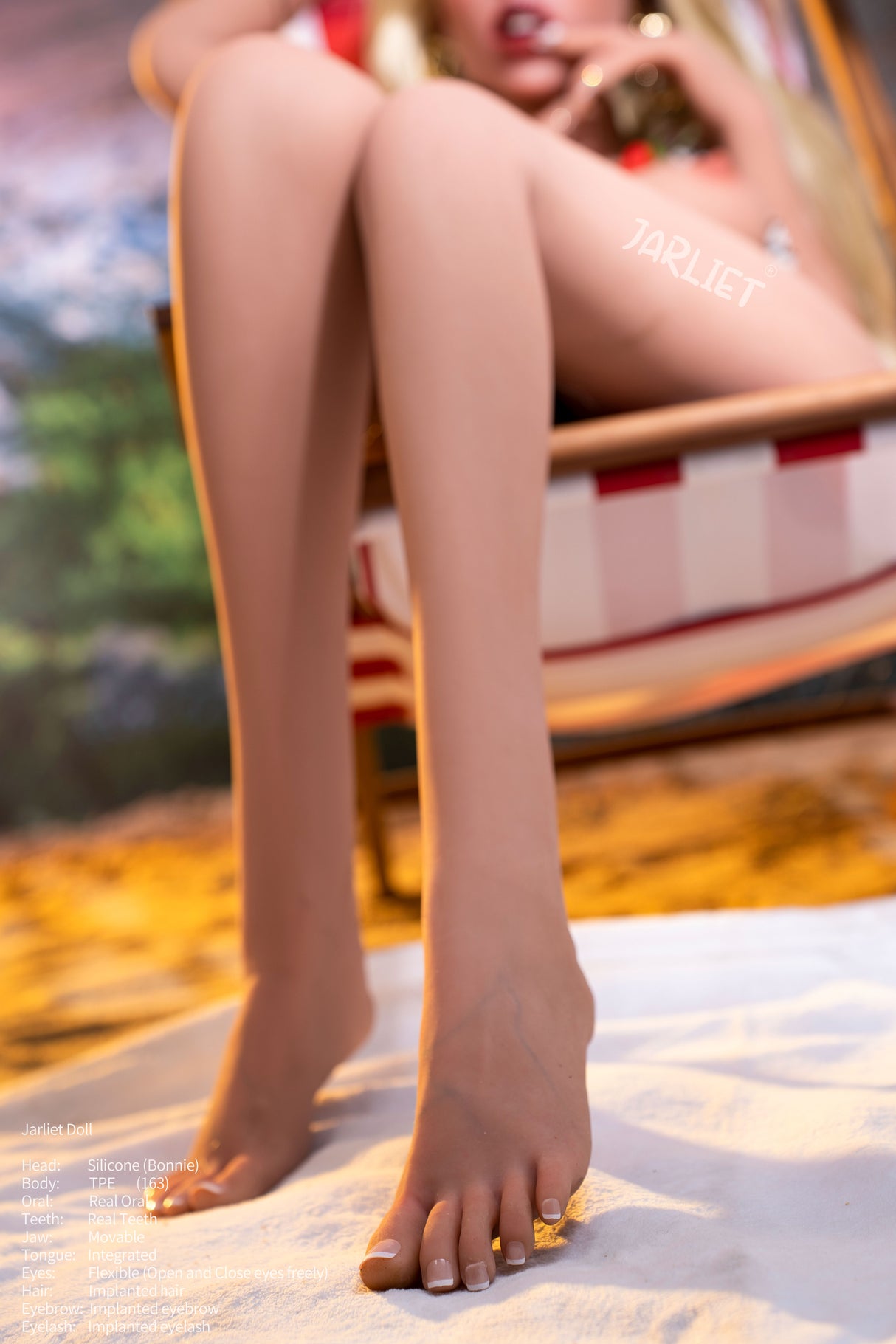 163cm/5ft3 E-cup Silicone Head TPE Body Sex Doll – Mirella