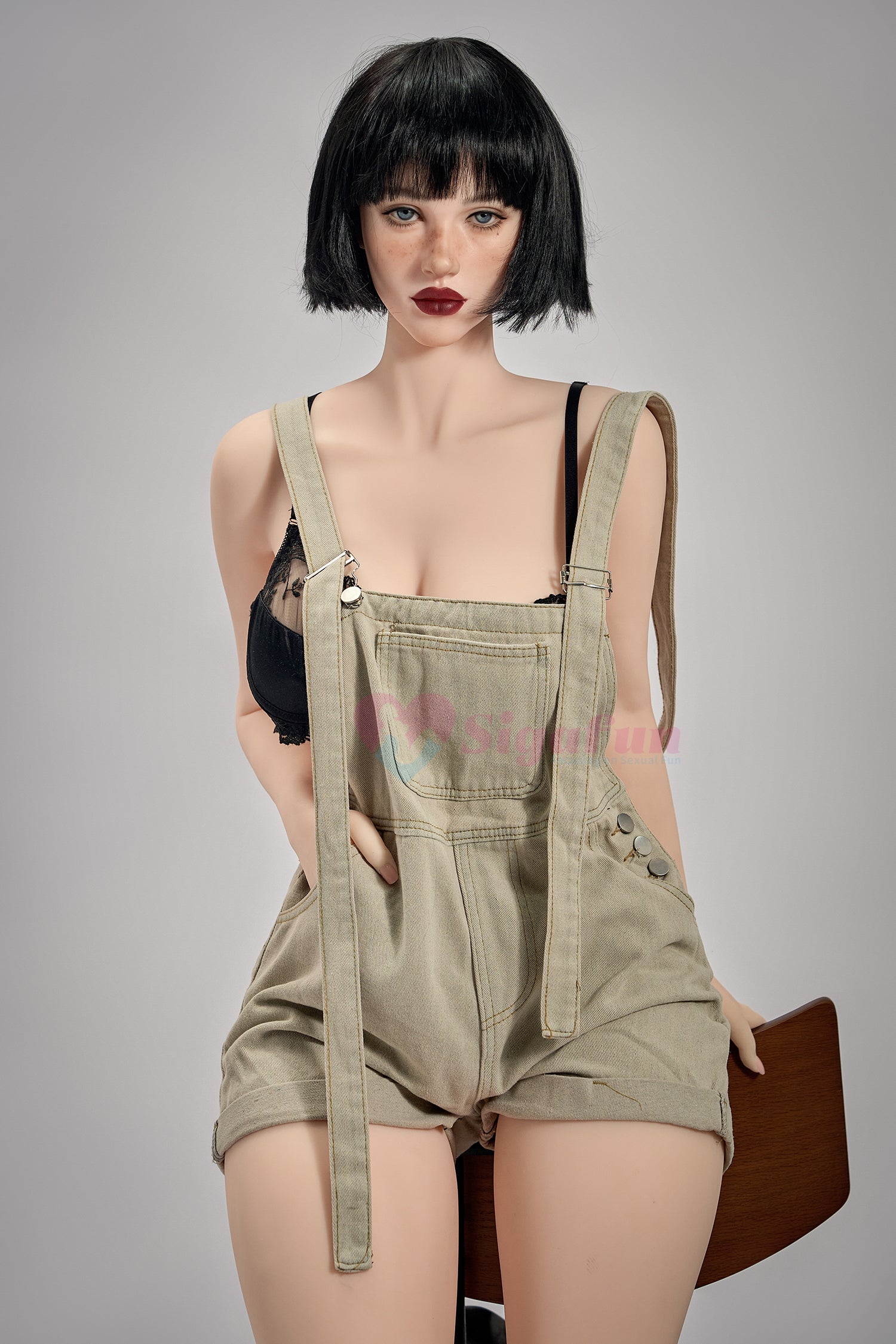164cm/5ft3 H-cup Silicone Head TPE Body Sex Doll – Laila