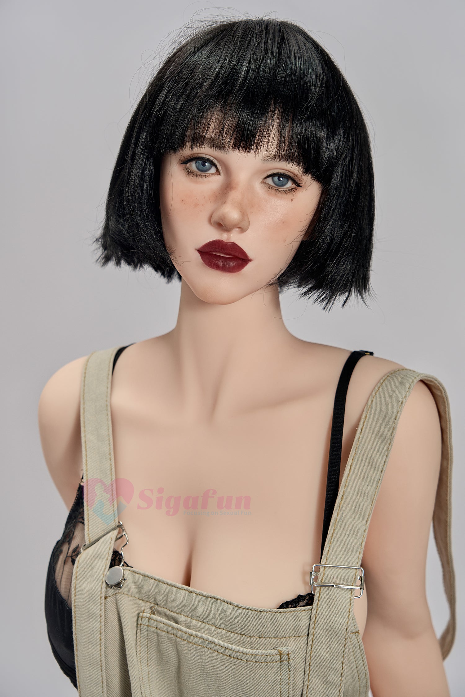 164cm/5ft3 H-cup Silicone Head TPE Body Sex Doll – Laila