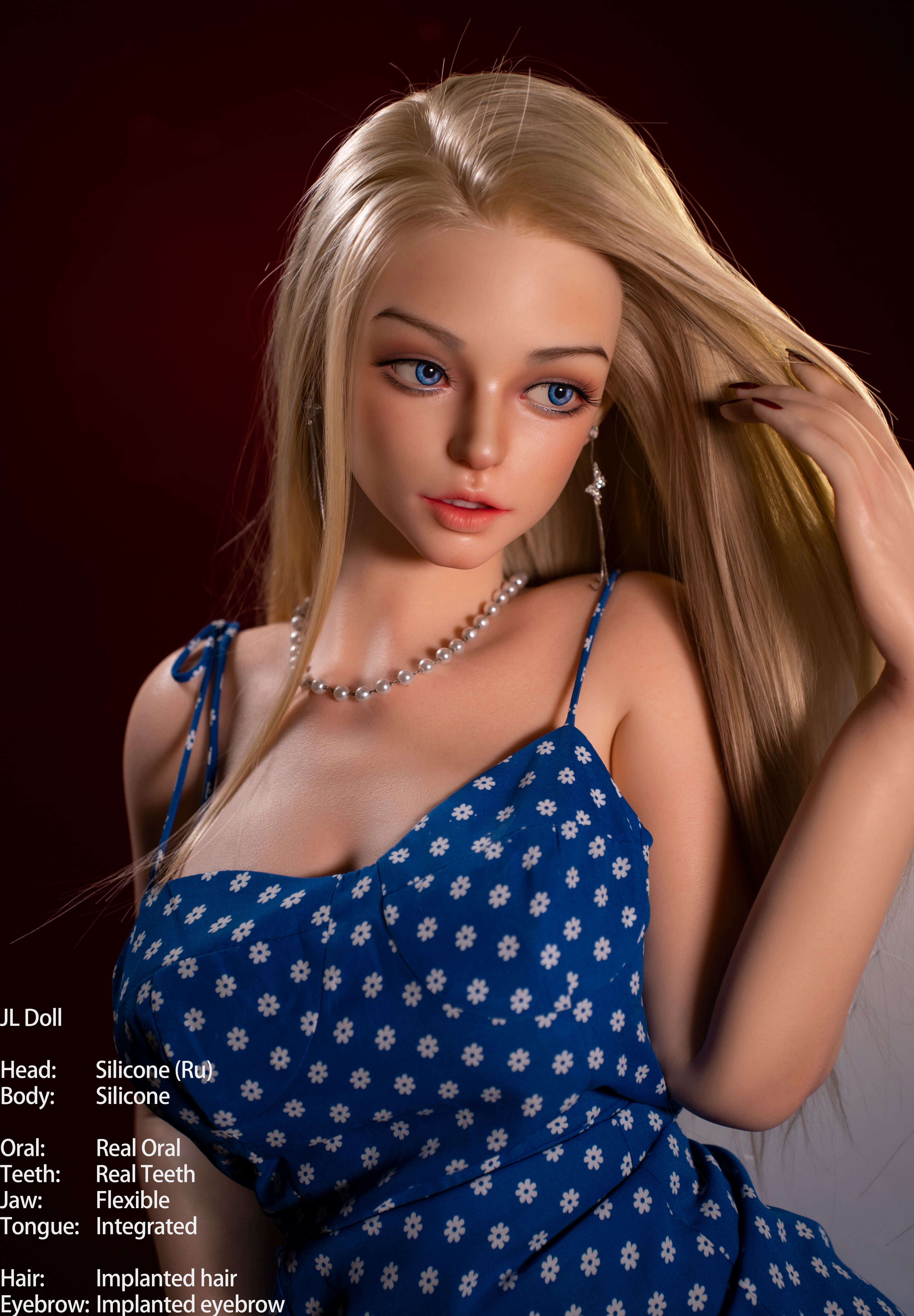 148cm/4ft8 F-cup Silicone Sex Doll – Melia