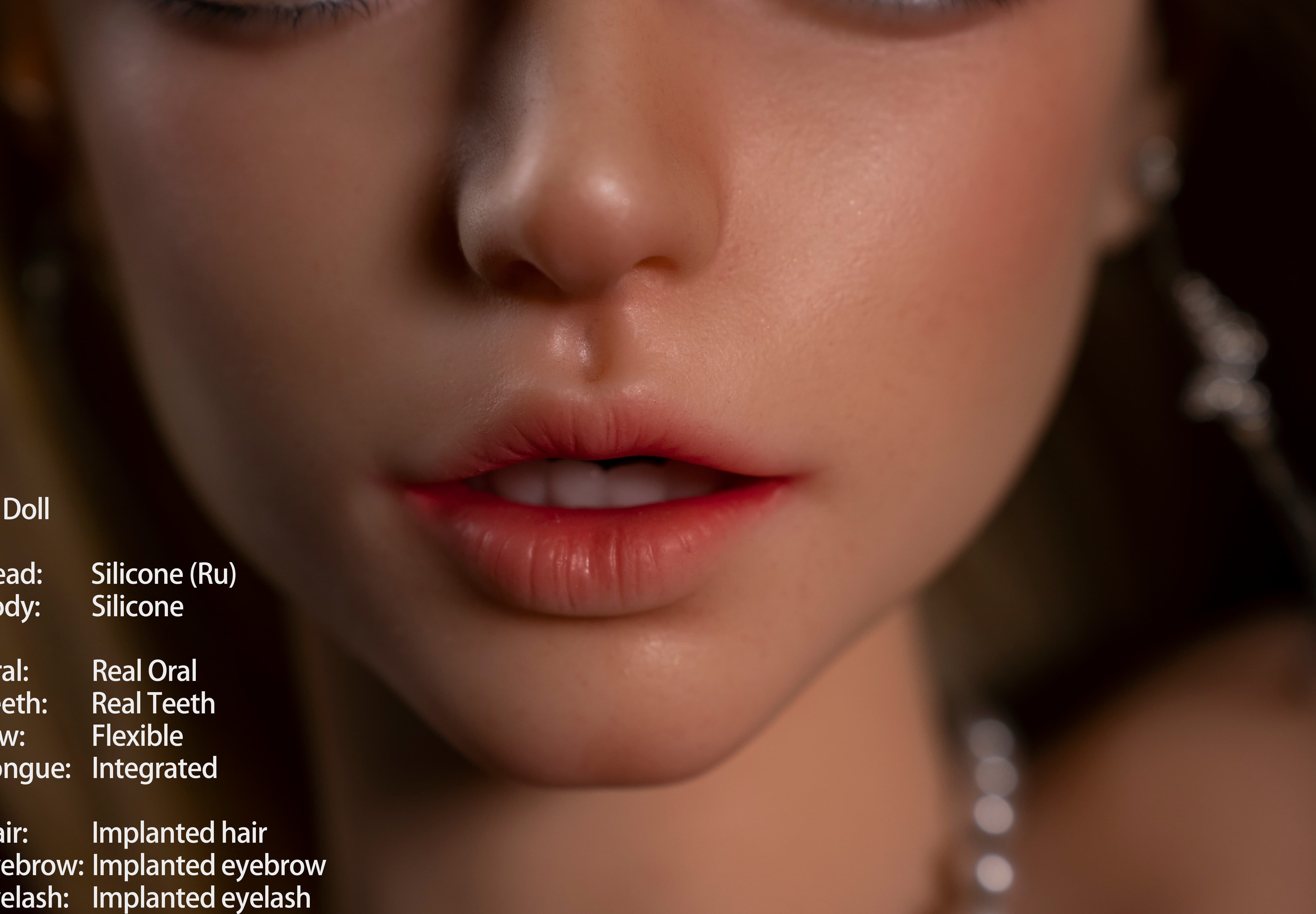 148cm/4ft8 F-cup Silicone Sex Doll – Melia