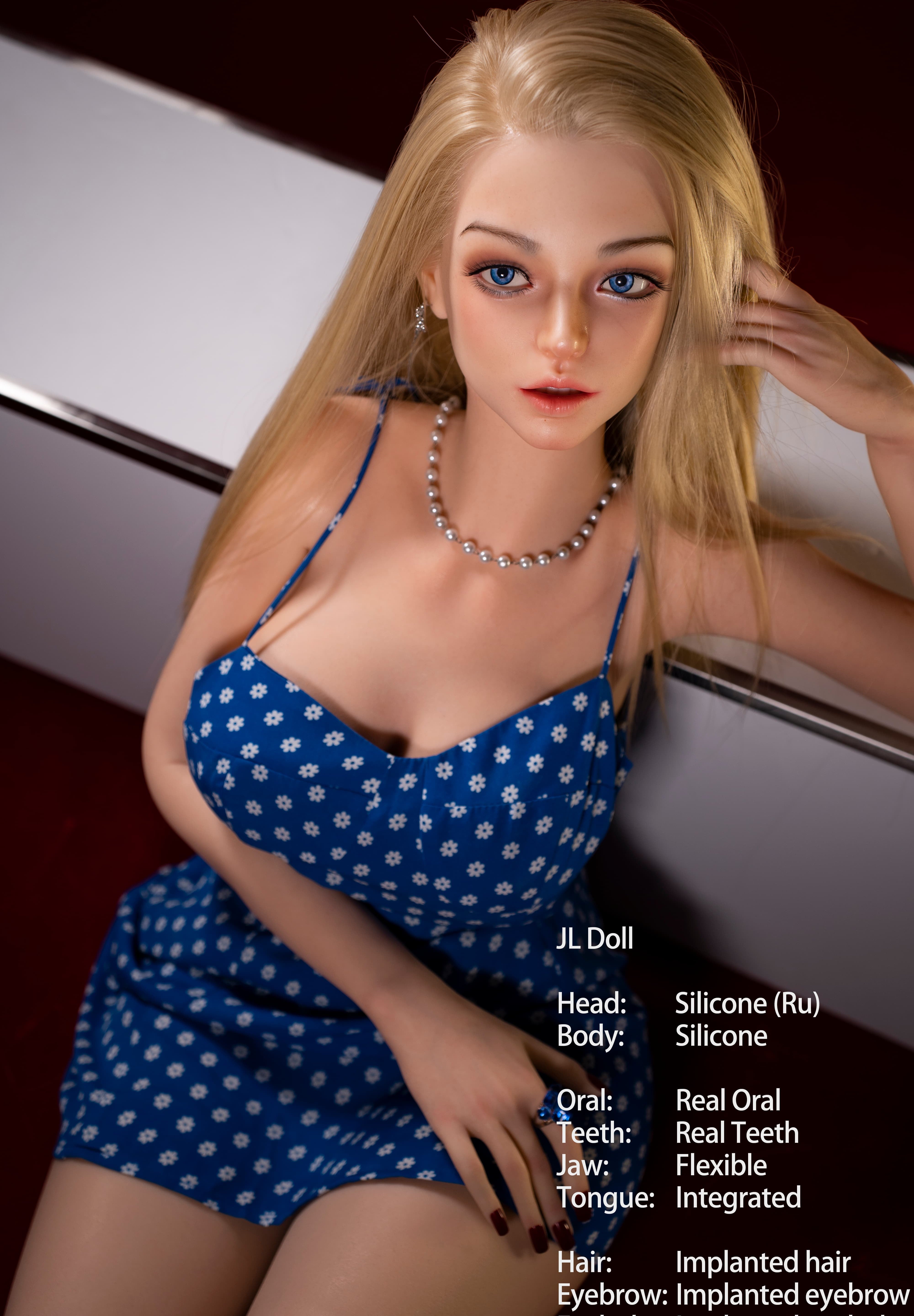 148cm/4ft8 F-cup Silicone Sex Doll – Melia