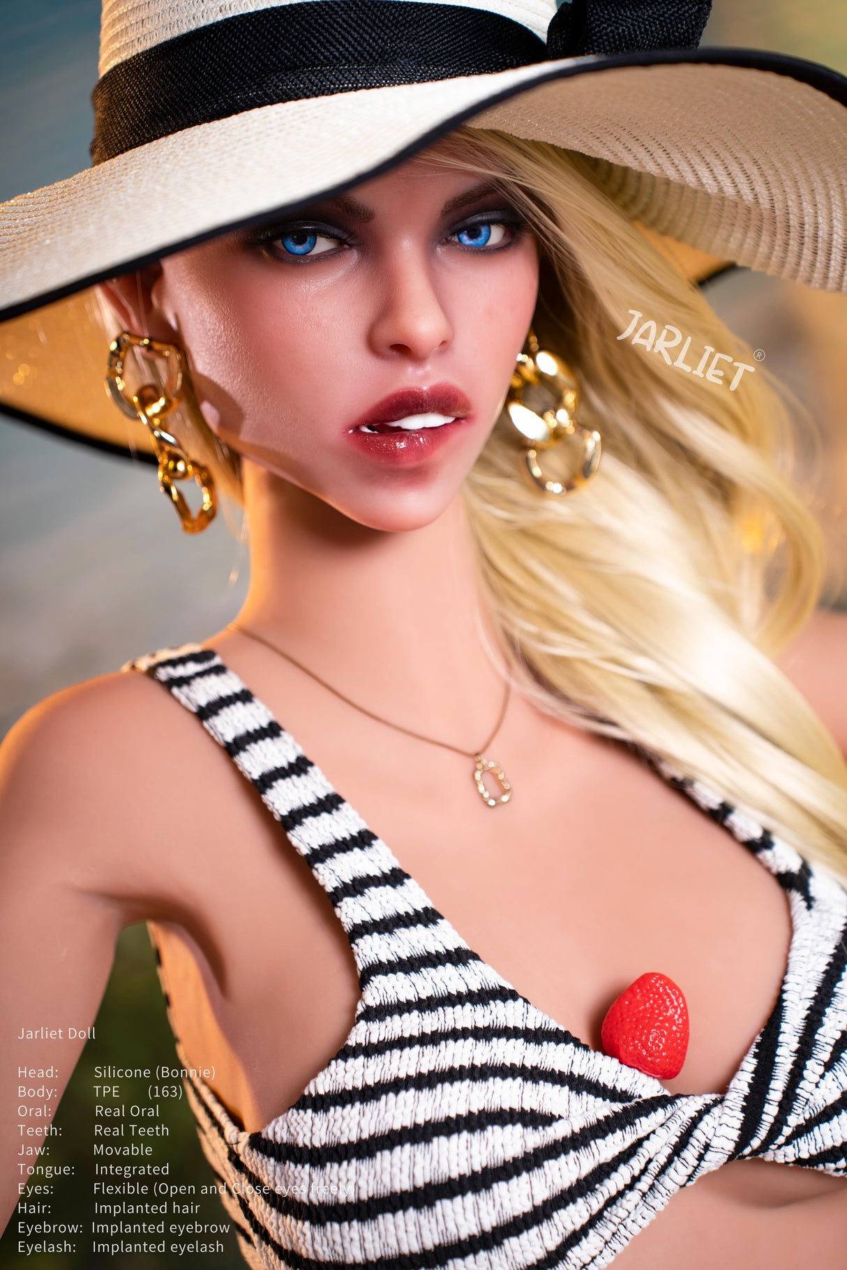 163cm/5ft3 E-cup Silicone Head TPE Body Sex Doll – Mirella