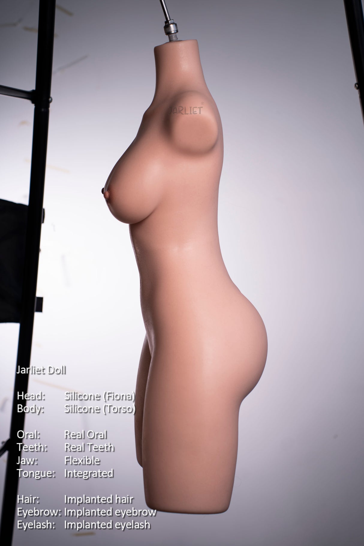 101cm/3ft3 C-cup Silicone Sex Doll Torso – Fiona