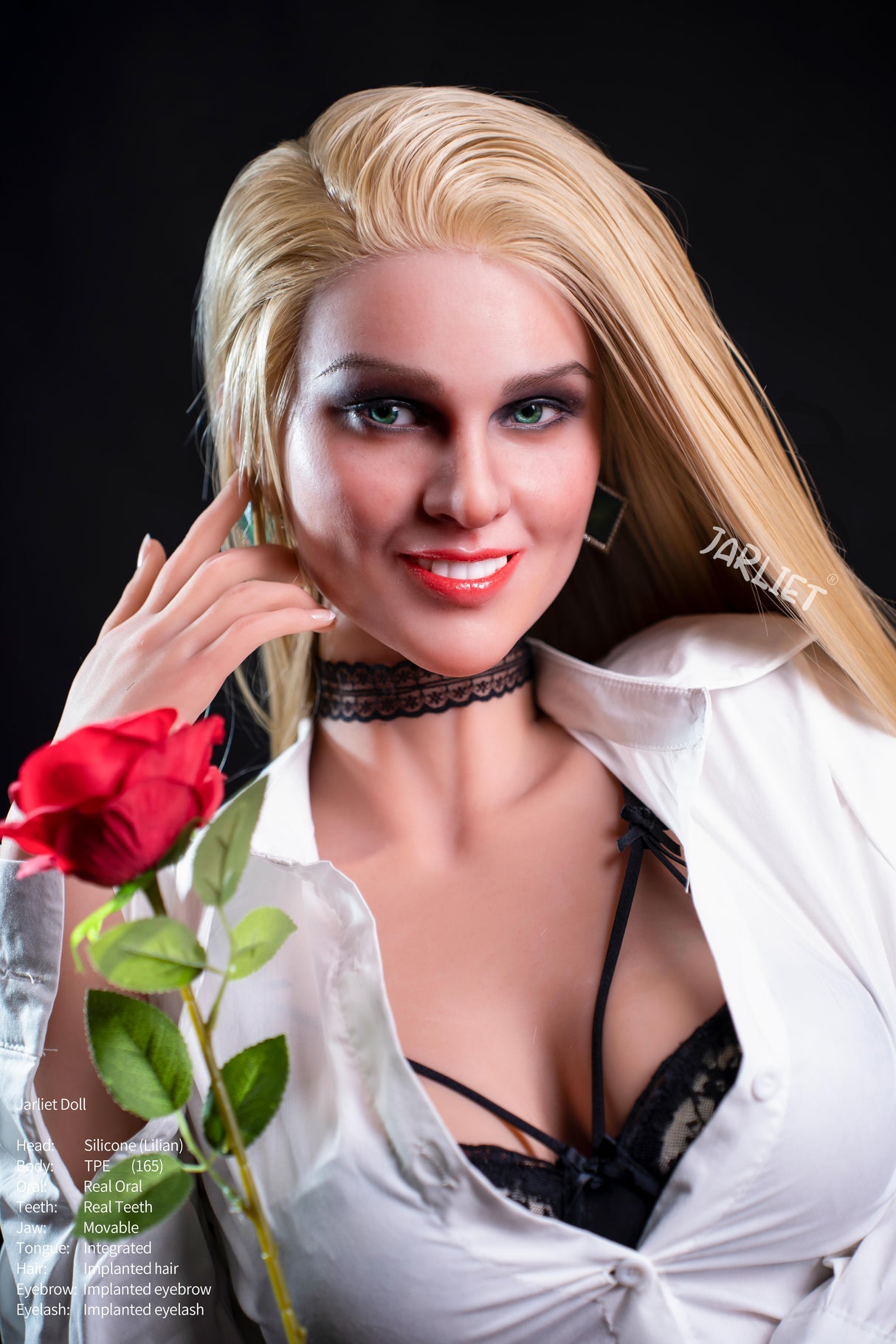 165cm/5ft4 D-cup Silicone Head TPE Body Sex Doll – Sahara