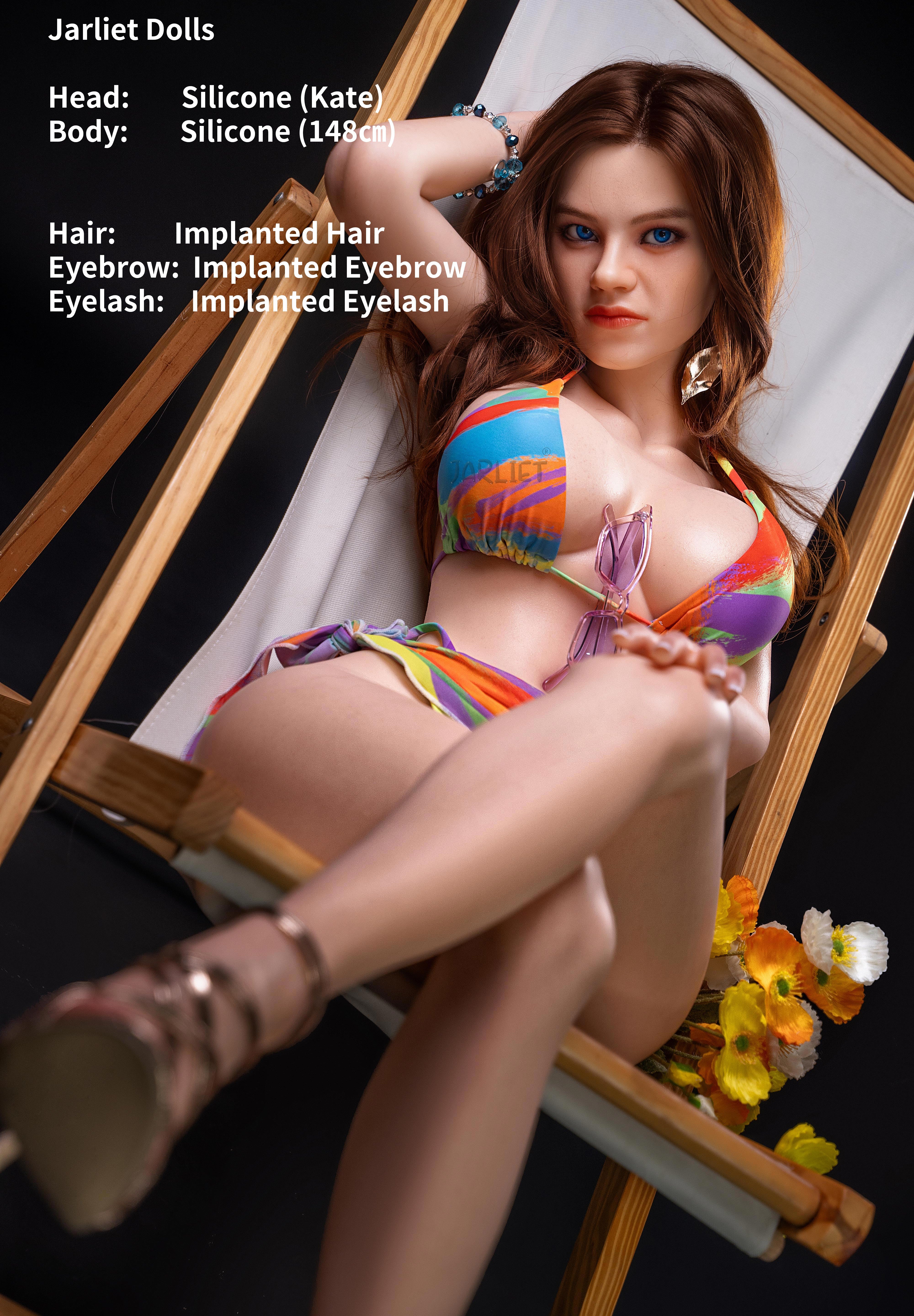 148cm/4ft8 G-cup Silicone Sex Doll – Lexxa