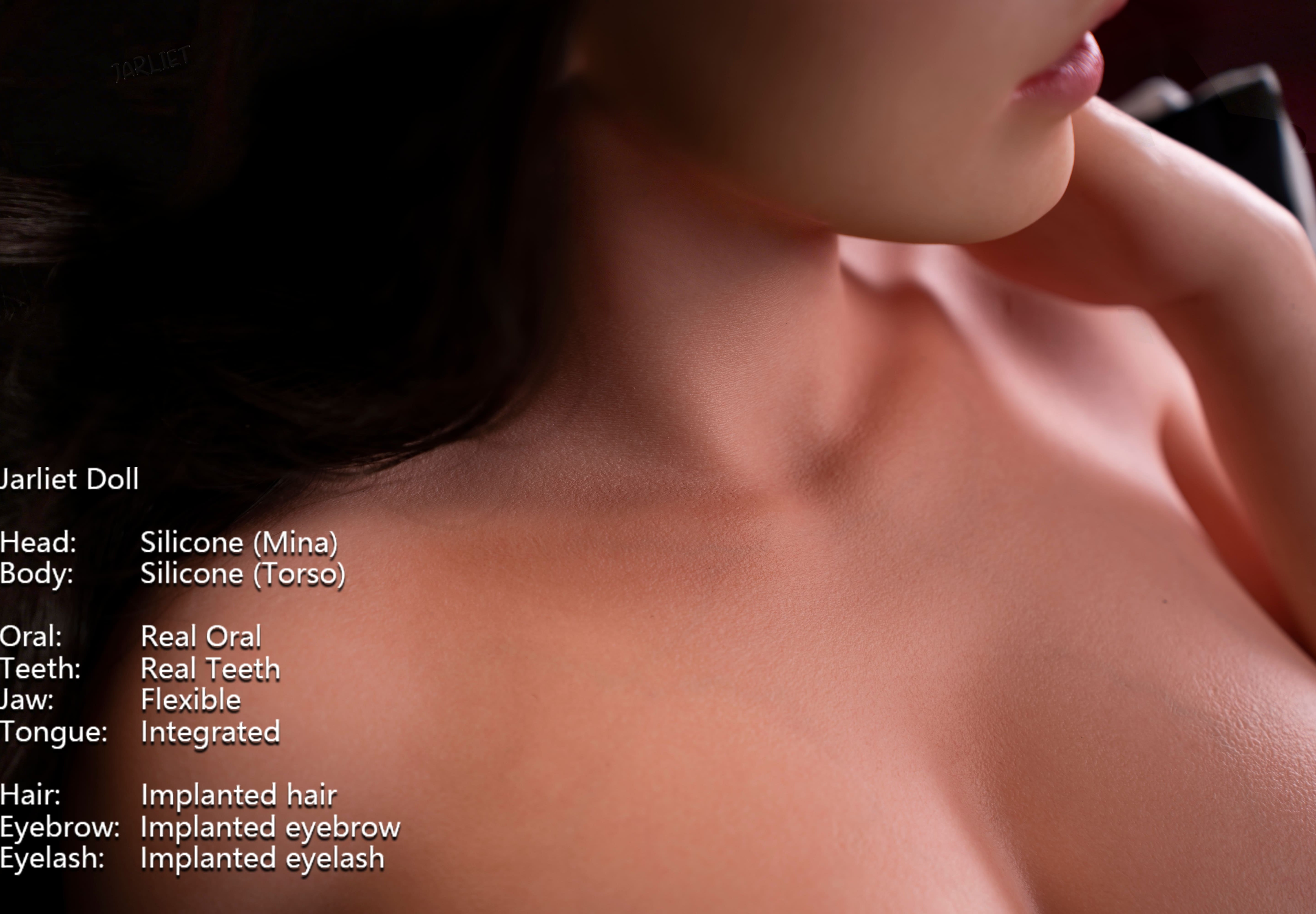 84cm/2ft9 D-cup Silicone Sex Doll Torso – Mina