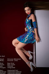 163cm/5ft4 F-cup Silicone Sex Doll – Leviya